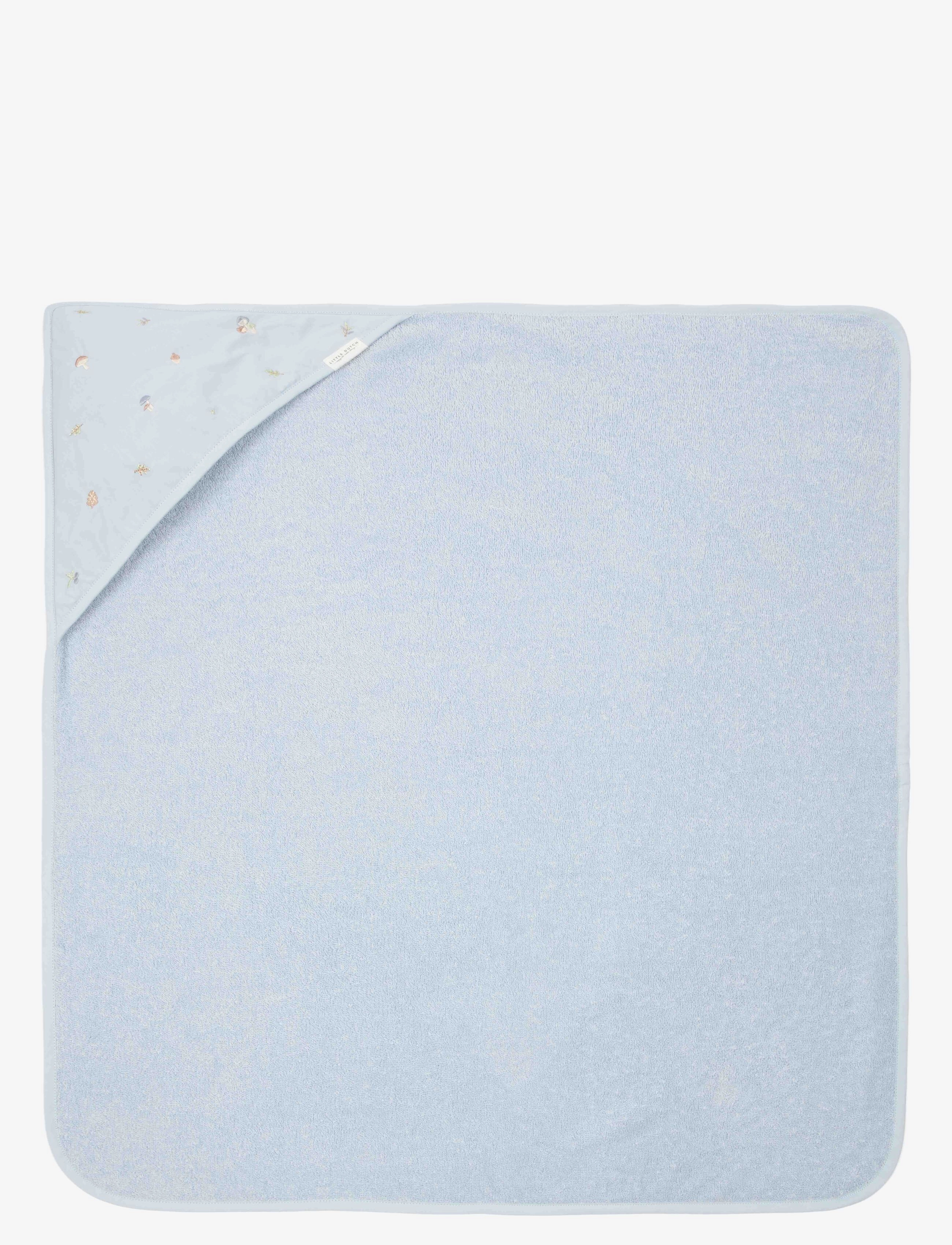 Little Dutch - Little Dutch - Badehåndklæde Blue - 75x75 cm - håndklæder - blue - 2