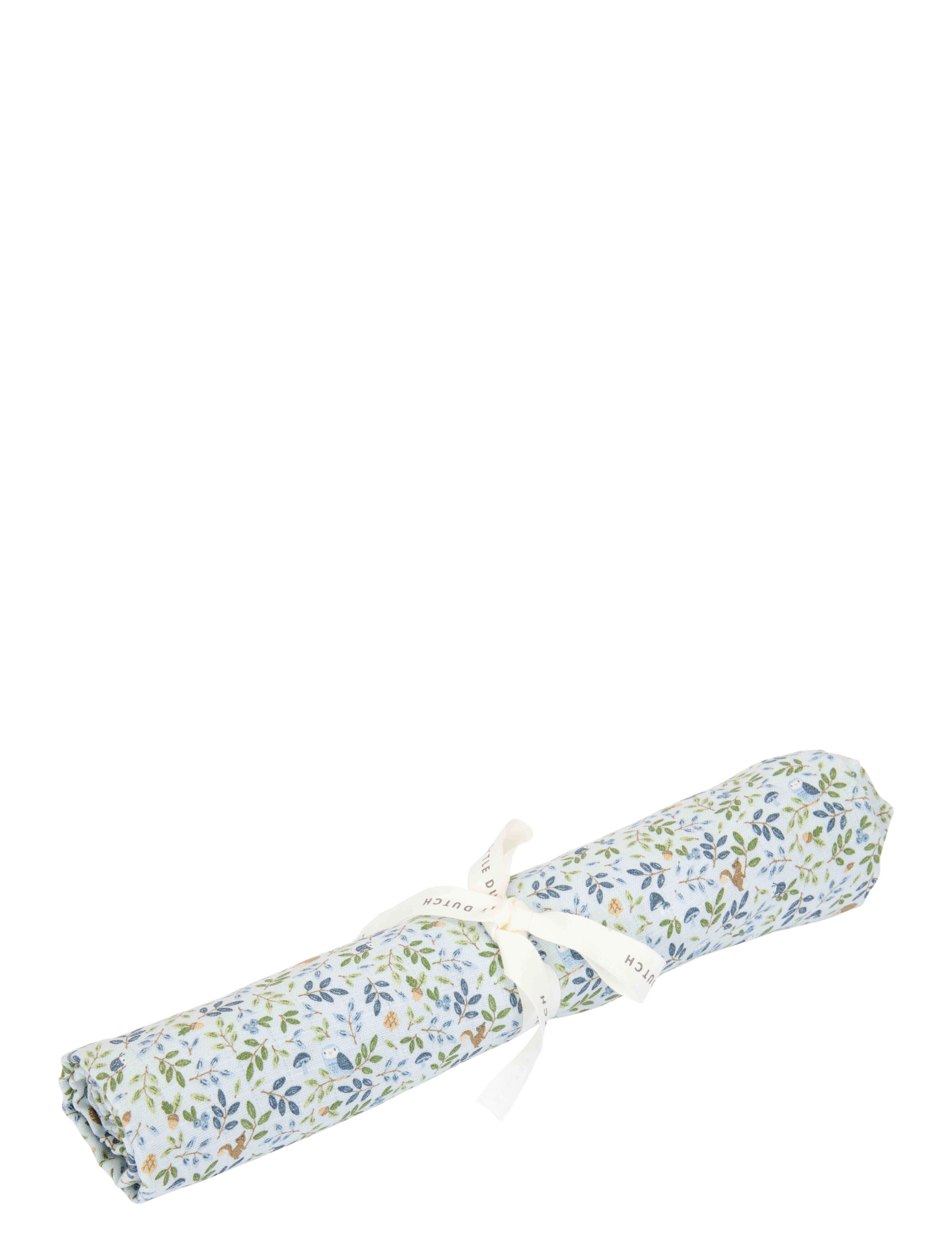 Little Dutch Little Dutch - Swaddle muslin 120 x 120 cm Forest Adventure - Inspiration - BLUE / blue