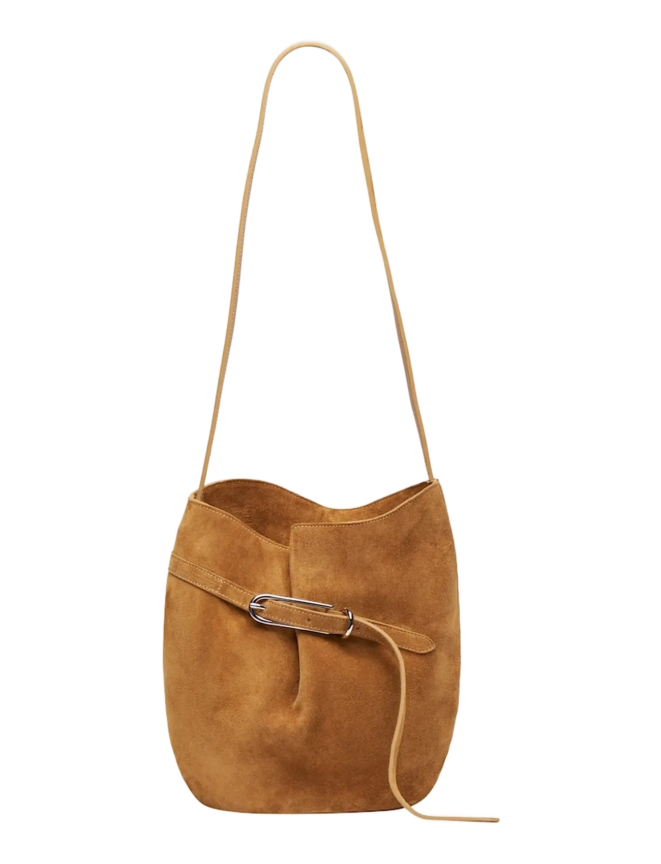 Liffner BELTED BUCKET BAG - Sacs à Bandoulière - SAND / brown