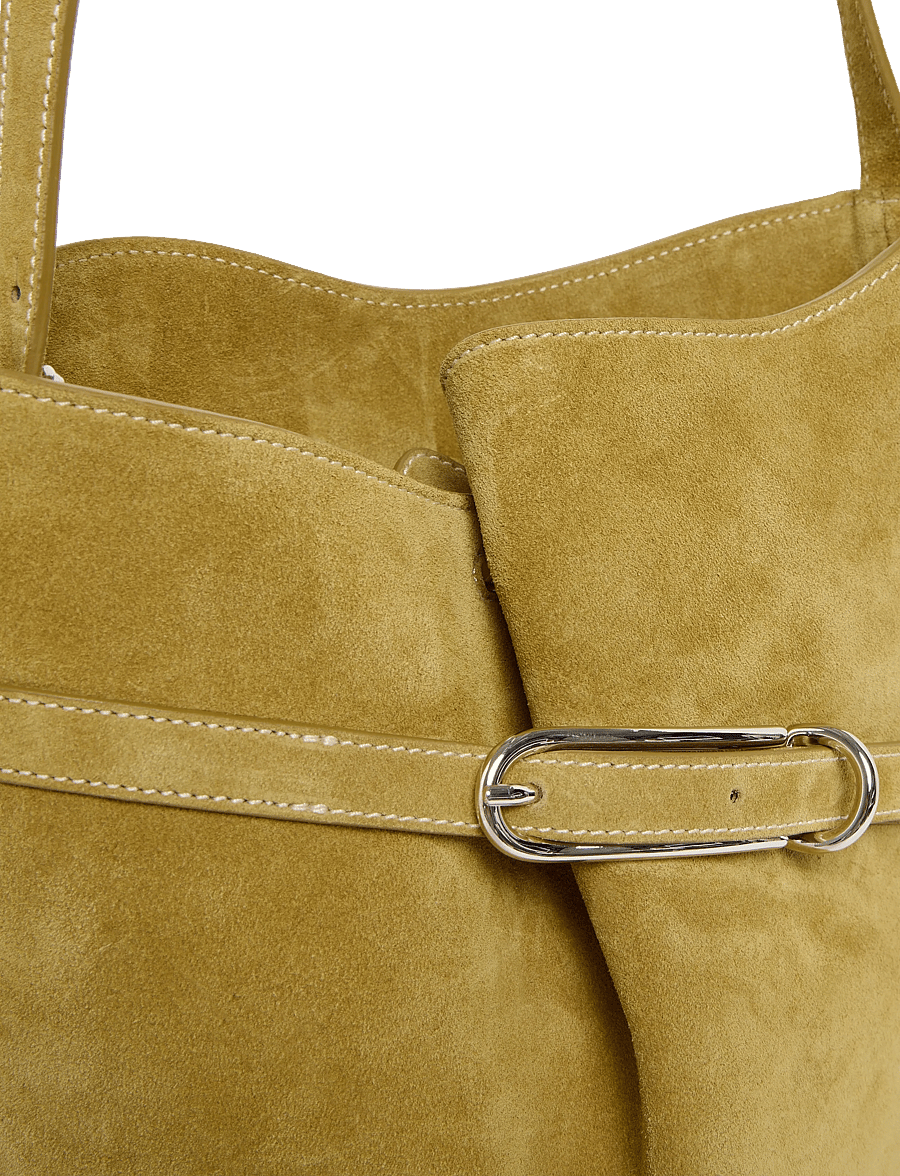 Liffner - BELTED BUCKET BAG - mode trends - sand - 2