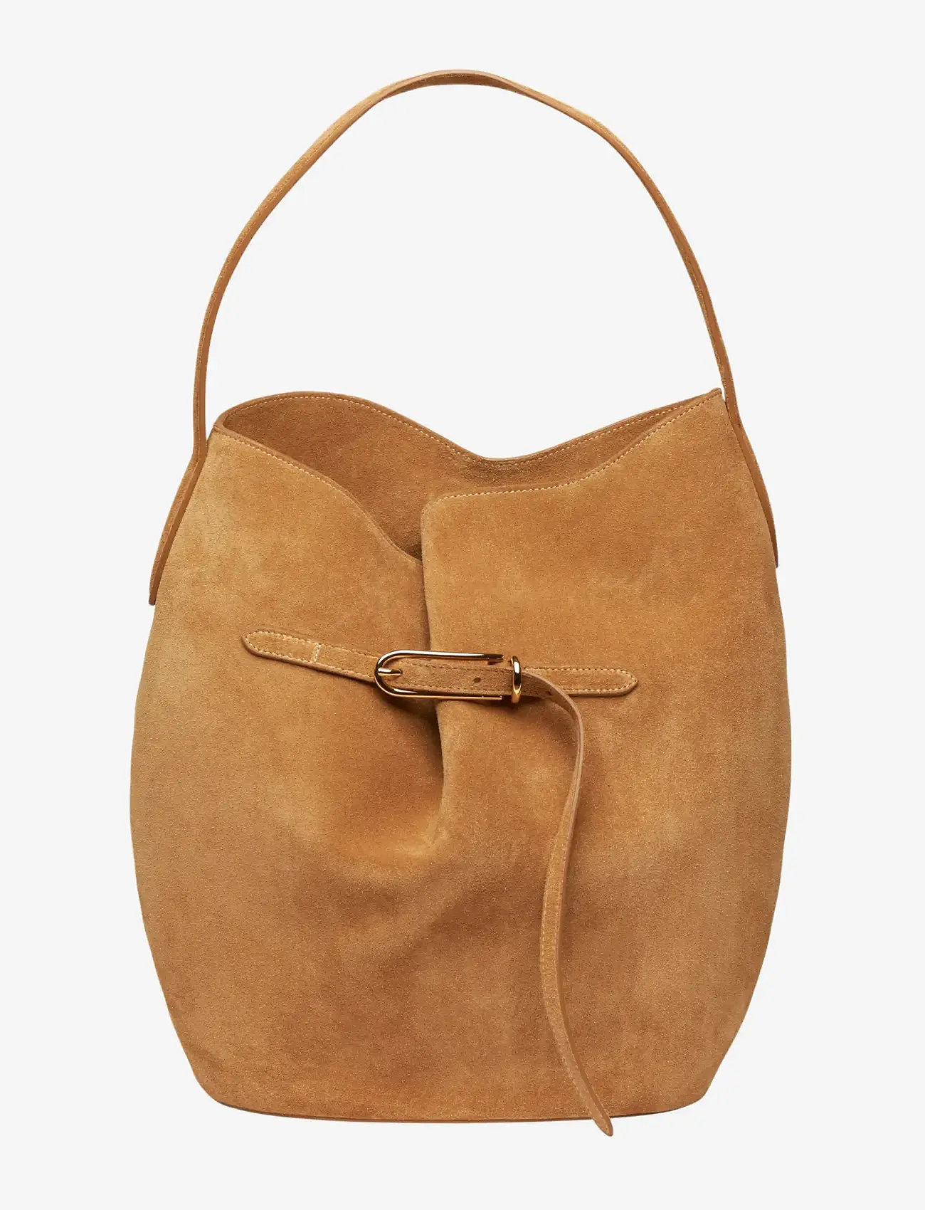 Liffner - BELTED BUCKET BAG LARGE - mode trends - sand - 1