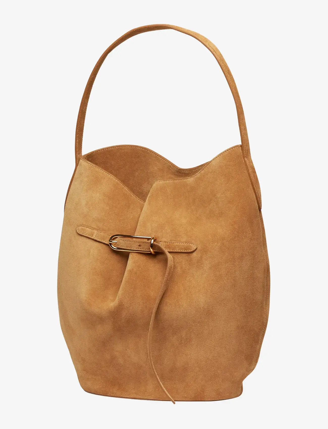 Liffner - BELTED BUCKET BAG LARGE - mode trends - sand - 2