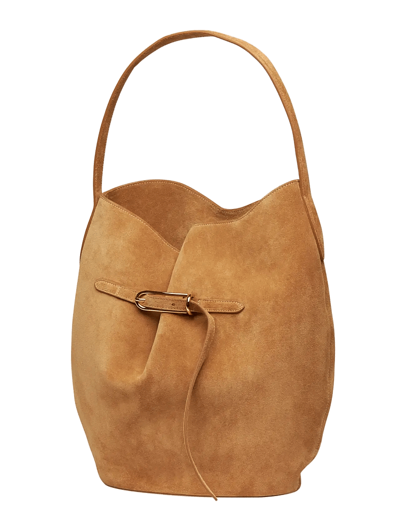 Liffner - BELTED BUCKET BAG LARGE - mode trends - sand - 2