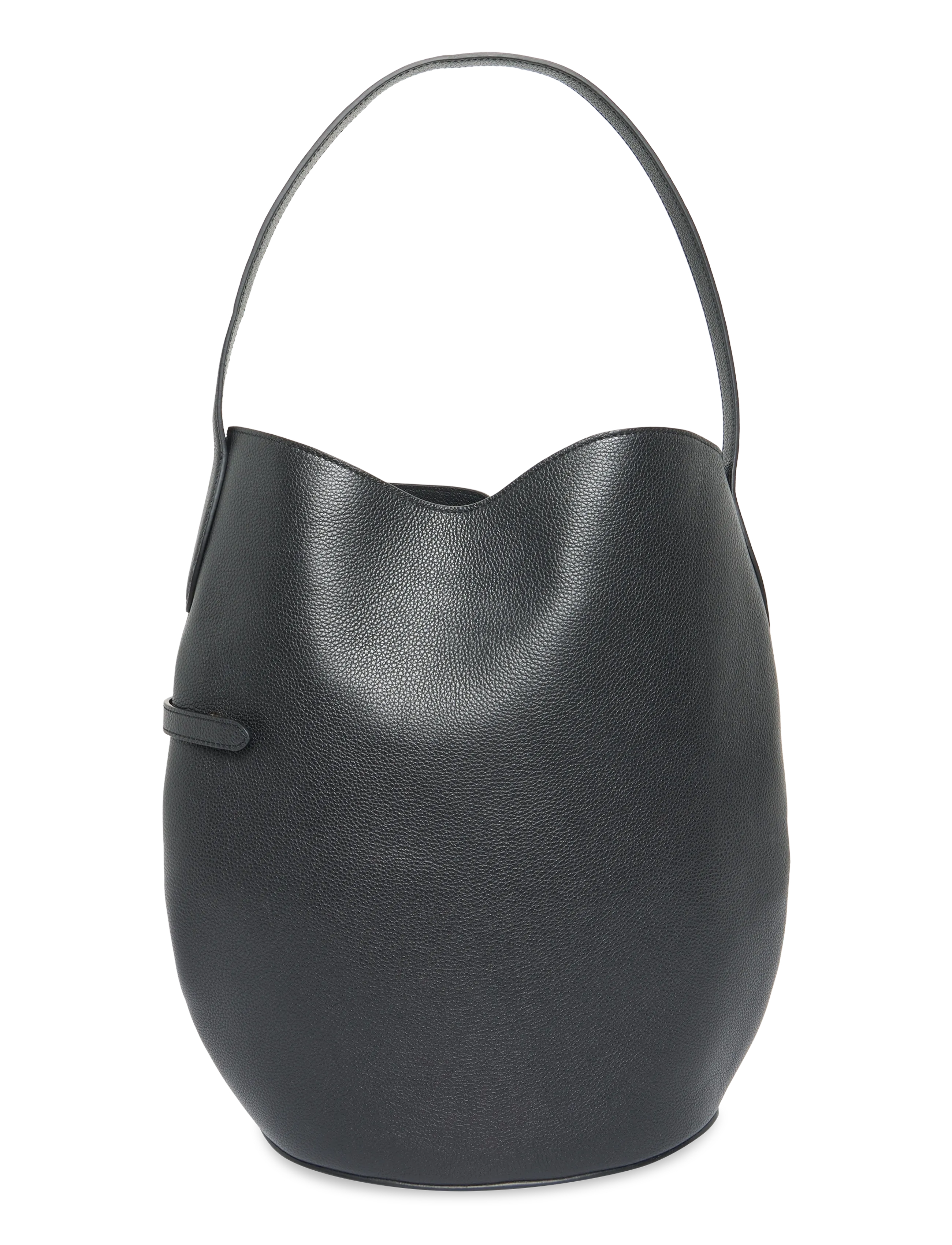 Liffner - BELTED BUCKET BAG LARGE - modes tendences - black - 1
