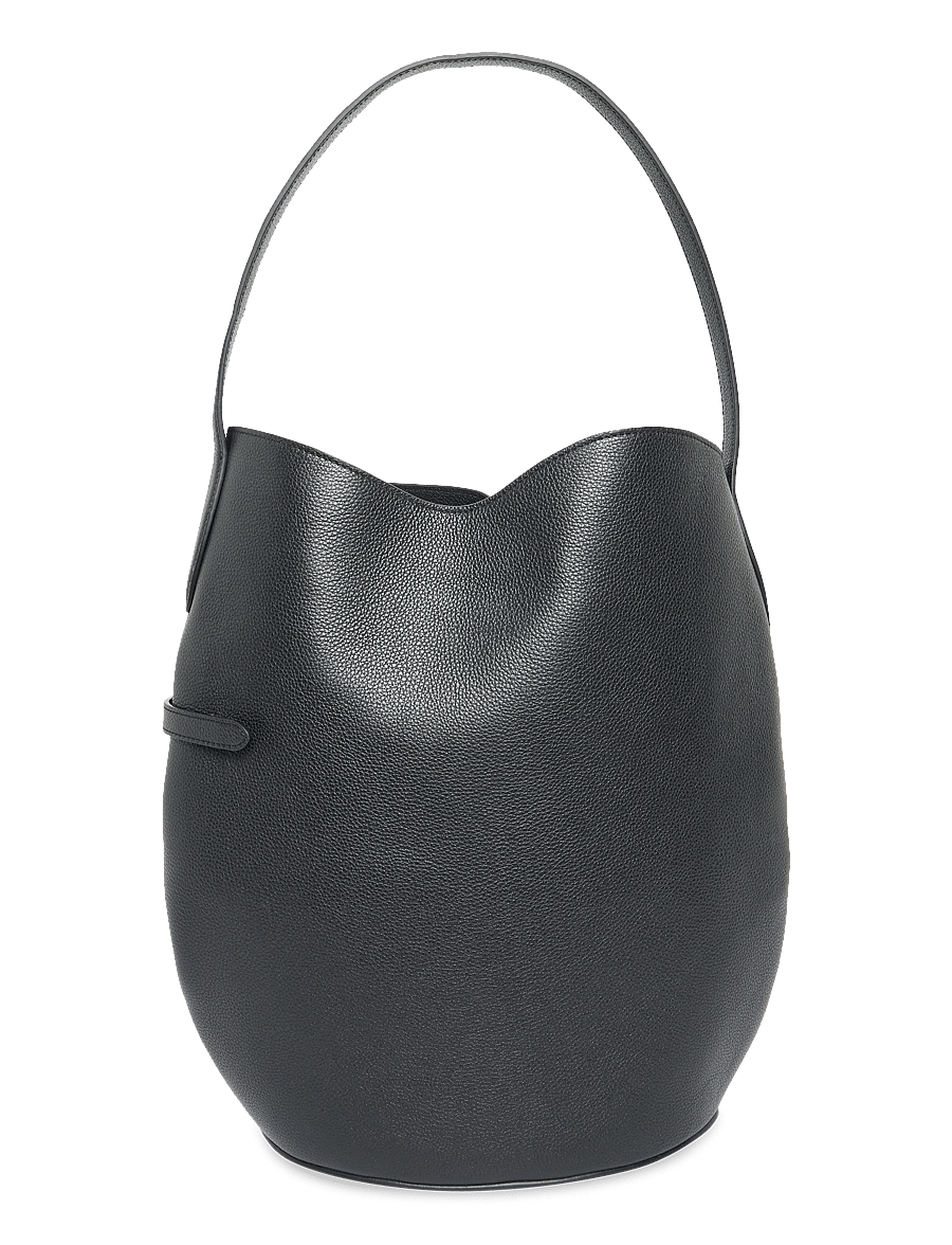 Liffner - BELTED BUCKET BAG LARGE - modes tendences - black - 1