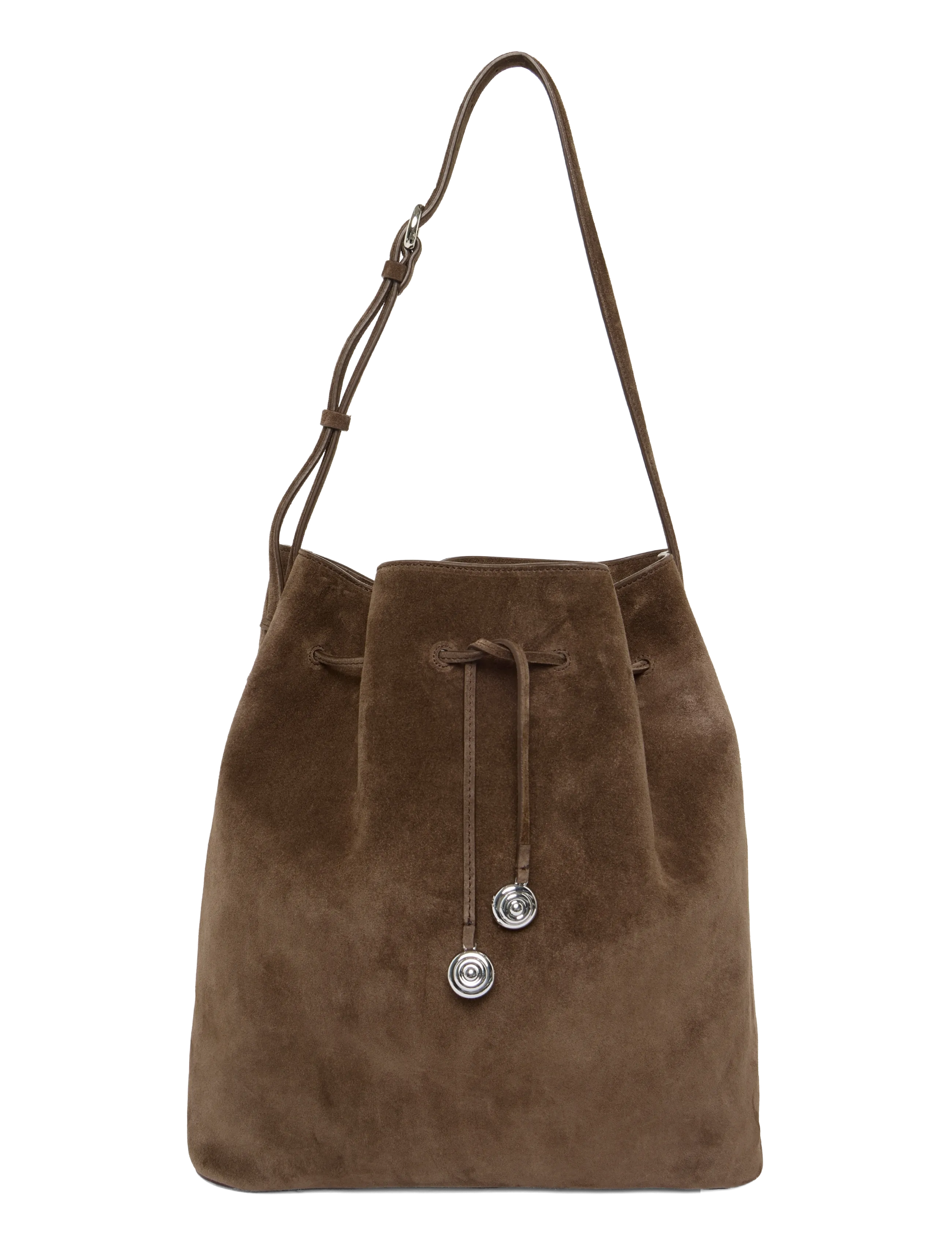 Liffner Charm Bucket, One Size, Bags, Braun - Bucket Bag, Frauen