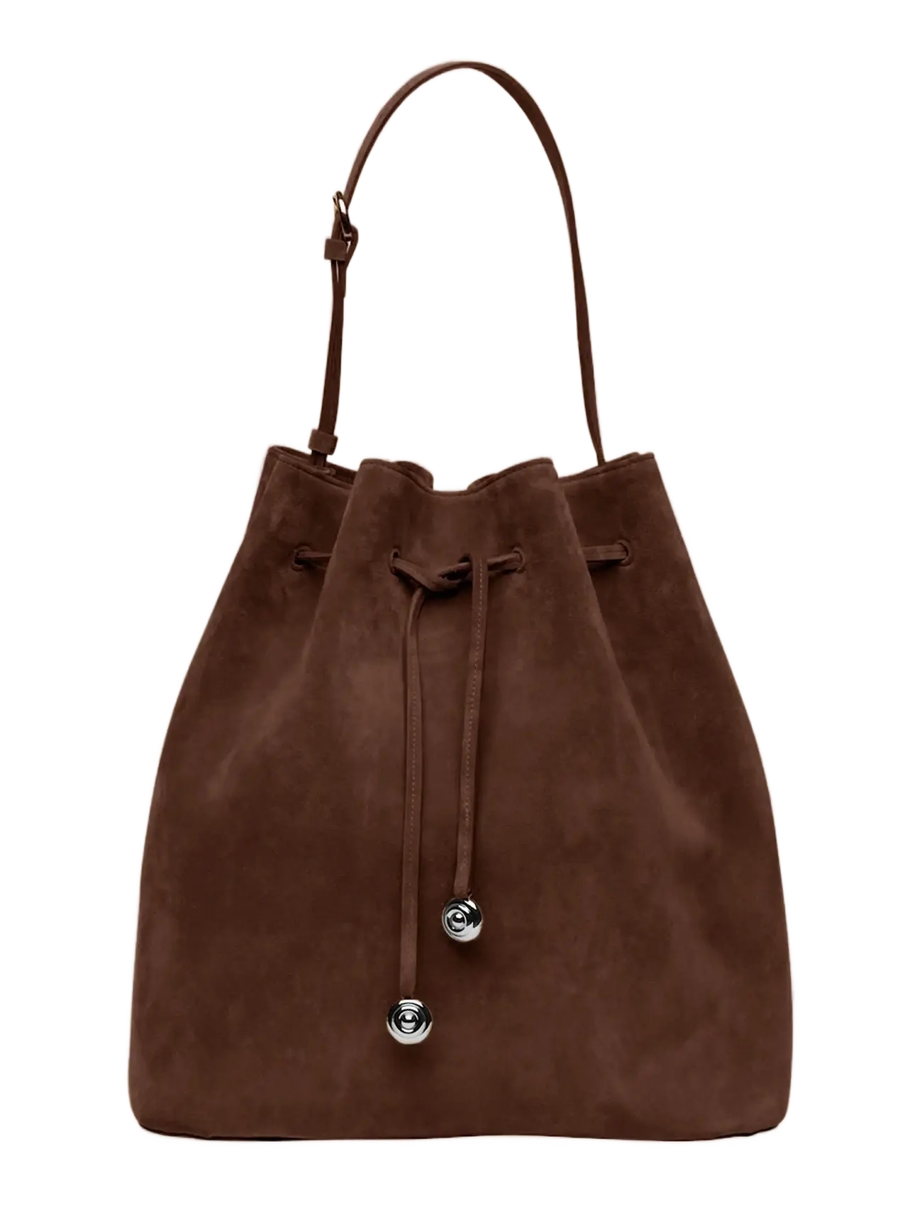 Liffner CHARM BUCKET - Sacs à Bandoulière - DARK BROWN / brown