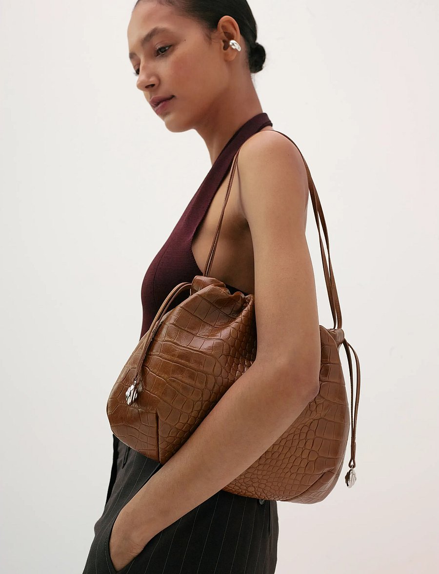 Liffner - CHARM POUCH - mode trends - nougat - 0