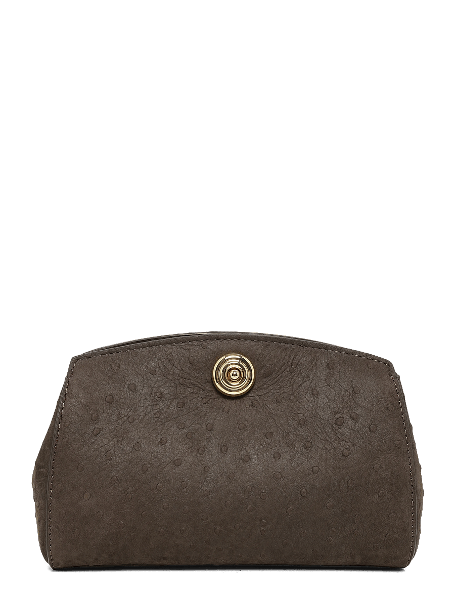 Liffner - PUSHLOCK CLUTCH - besondere anlässe - dark brown - 0