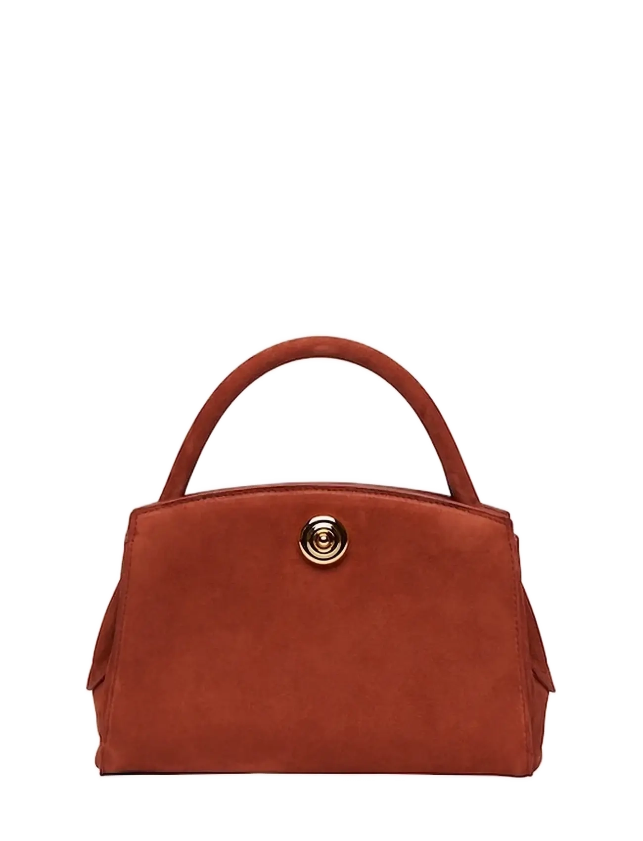 Liffner Pushlock Lady Bag Mini, One Size, Bags, Braun - Top Handle Frauen