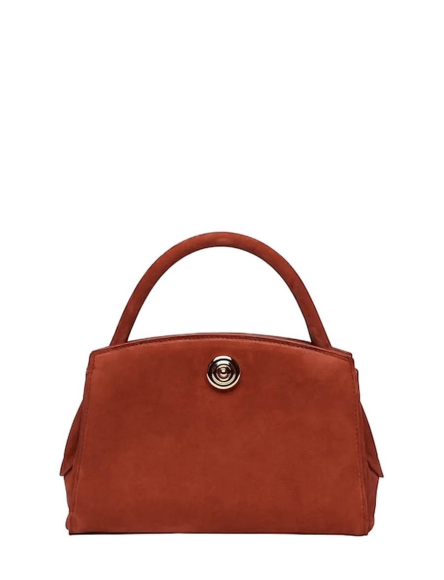 Liffner - PUSHLOCK LADY BAG MINI - special occasions - rust - 0