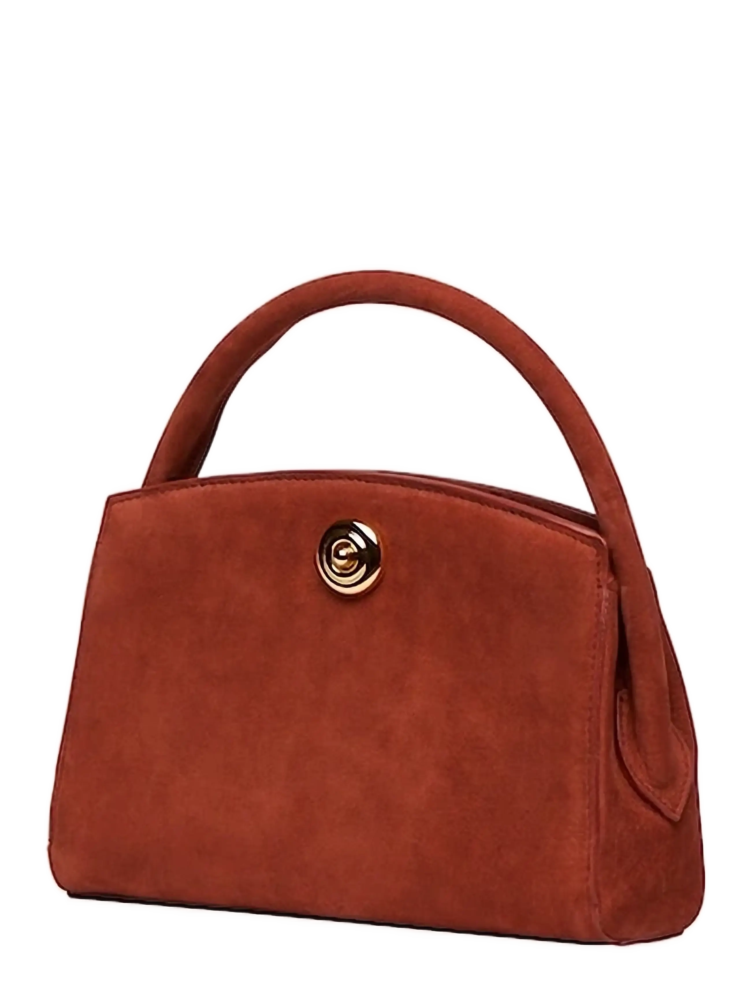 Liffner - PUSHLOCK LADY BAG MINI - erityistilaisuudet - rust - 1