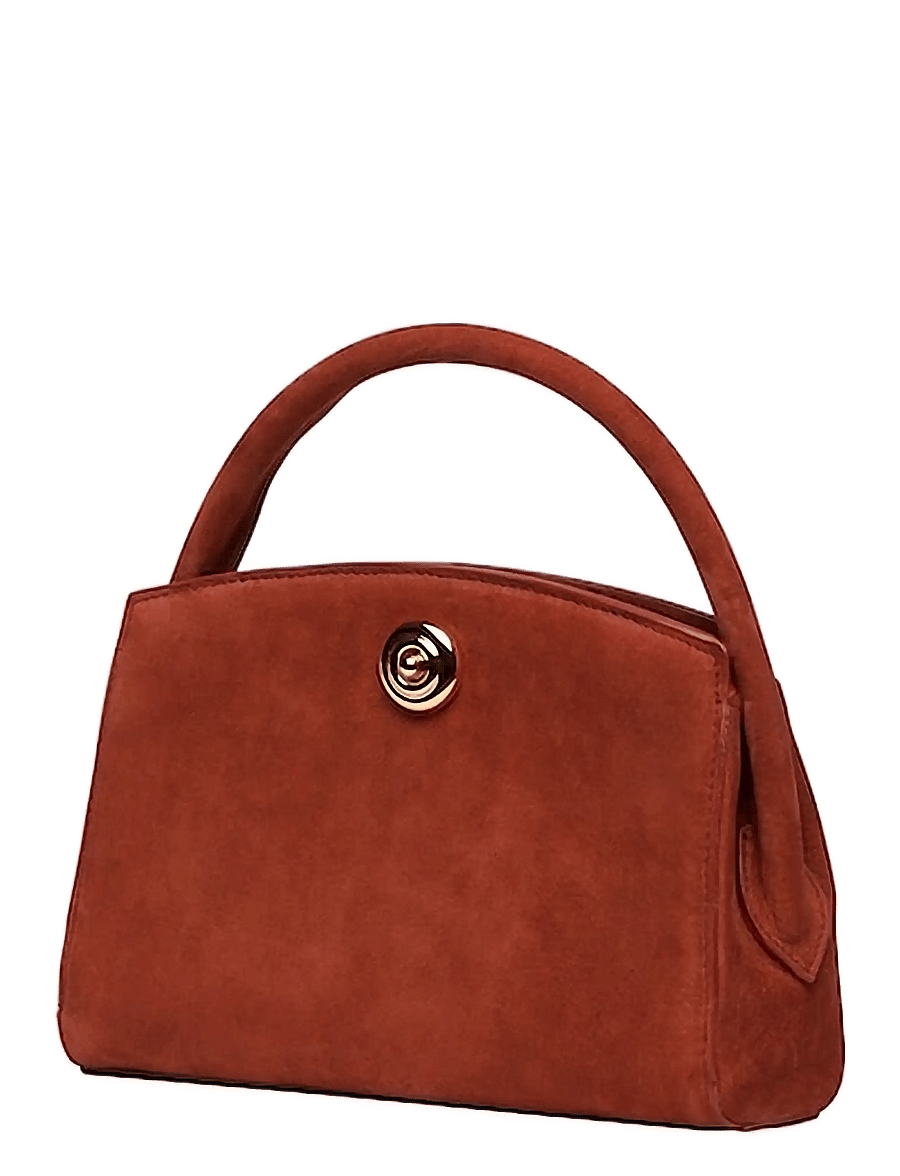 Liffner - PUSHLOCK LADY BAG MINI - special occasions - rust - 1