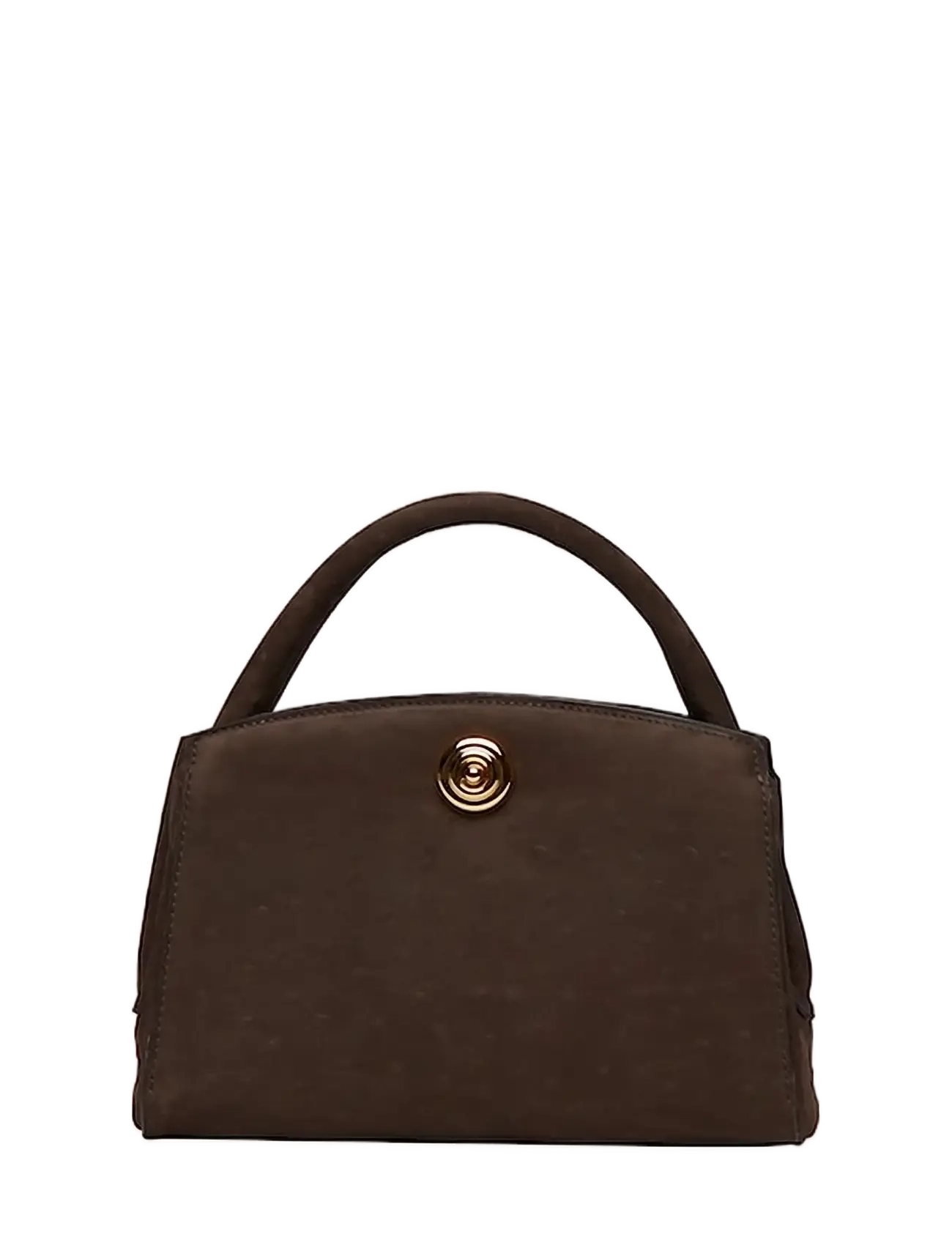 Liffner Pushlock Lady Bag Mini, One Size, Bags, Braun - Top Handle Frauen