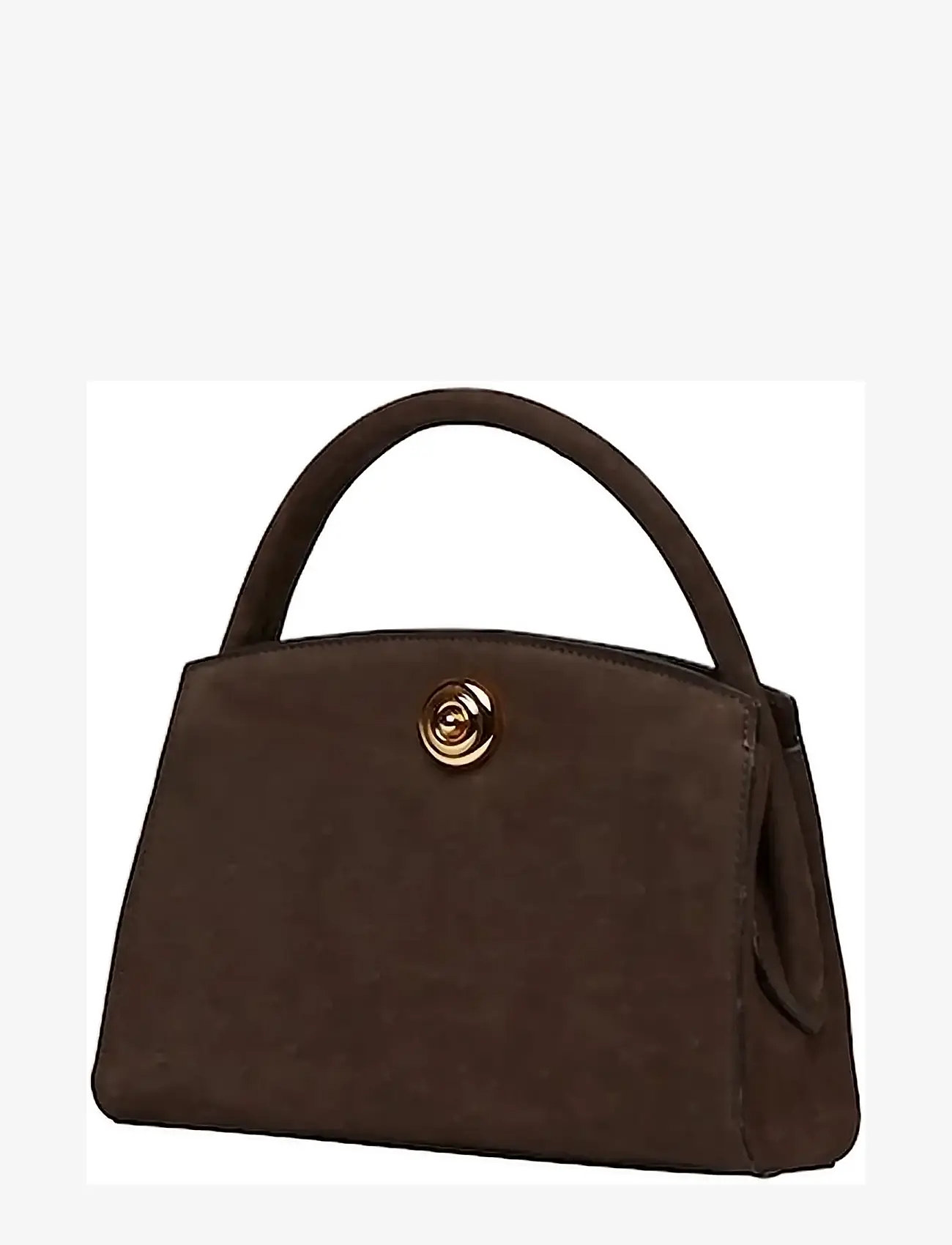 Liffner - PUSHLOCK LADY BAG MINI - særlige begivenheder - dark brown - 1