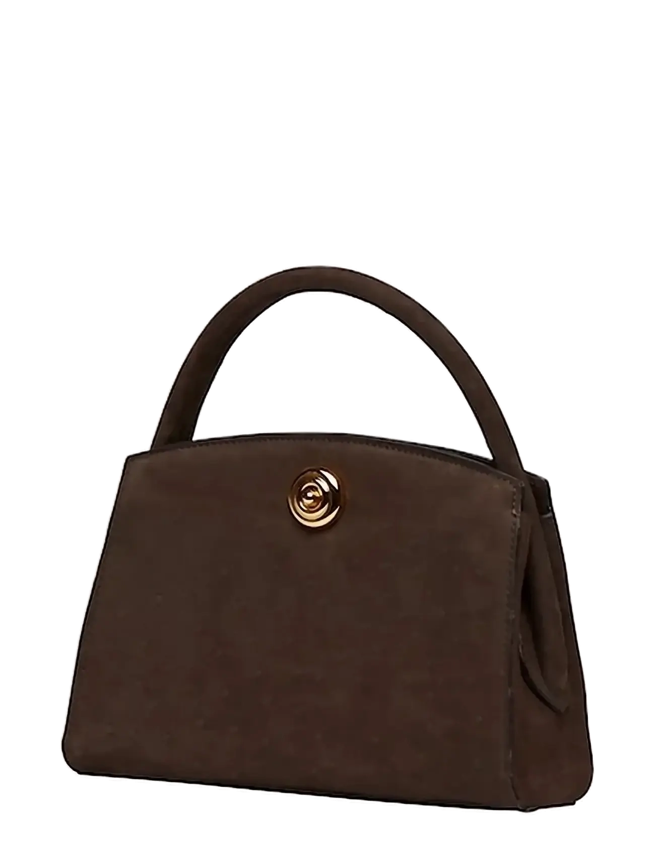 Liffner - PUSHLOCK LADY BAG MINI - ypatingos progos - dark brown - 1