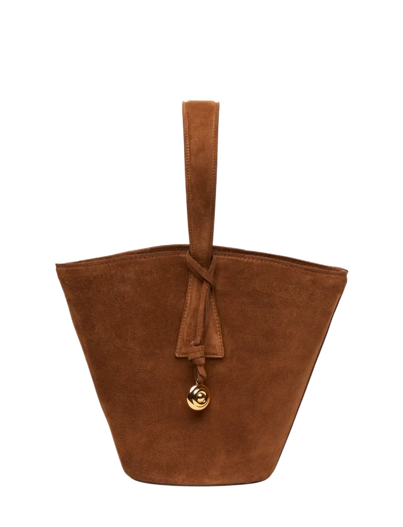 Liffner SINGLE HANDLE BAG - Bucket Bags - LIGHT BROWN / brown