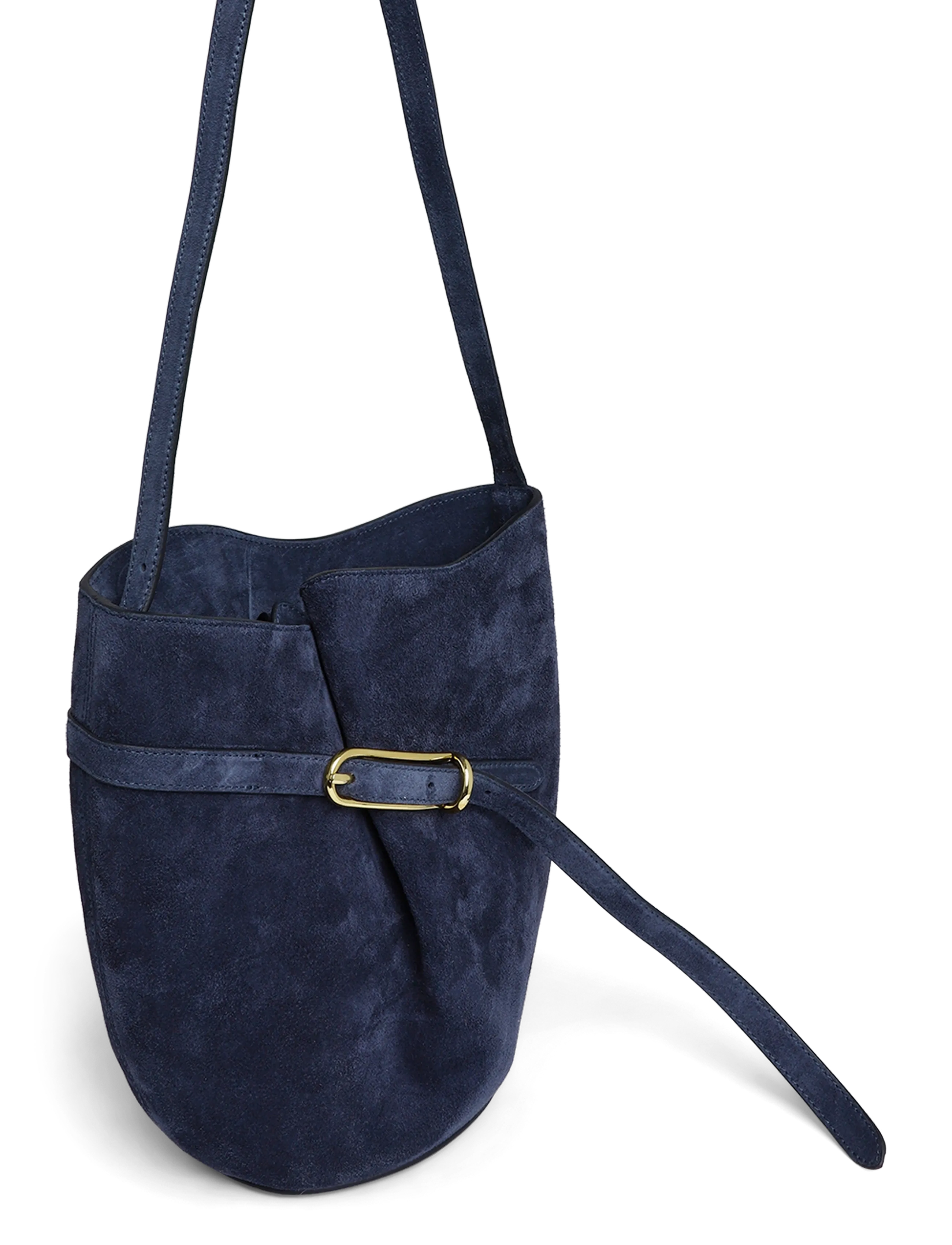 Liffner - BELTED BUCKET BAG - mode trends - navy - 2