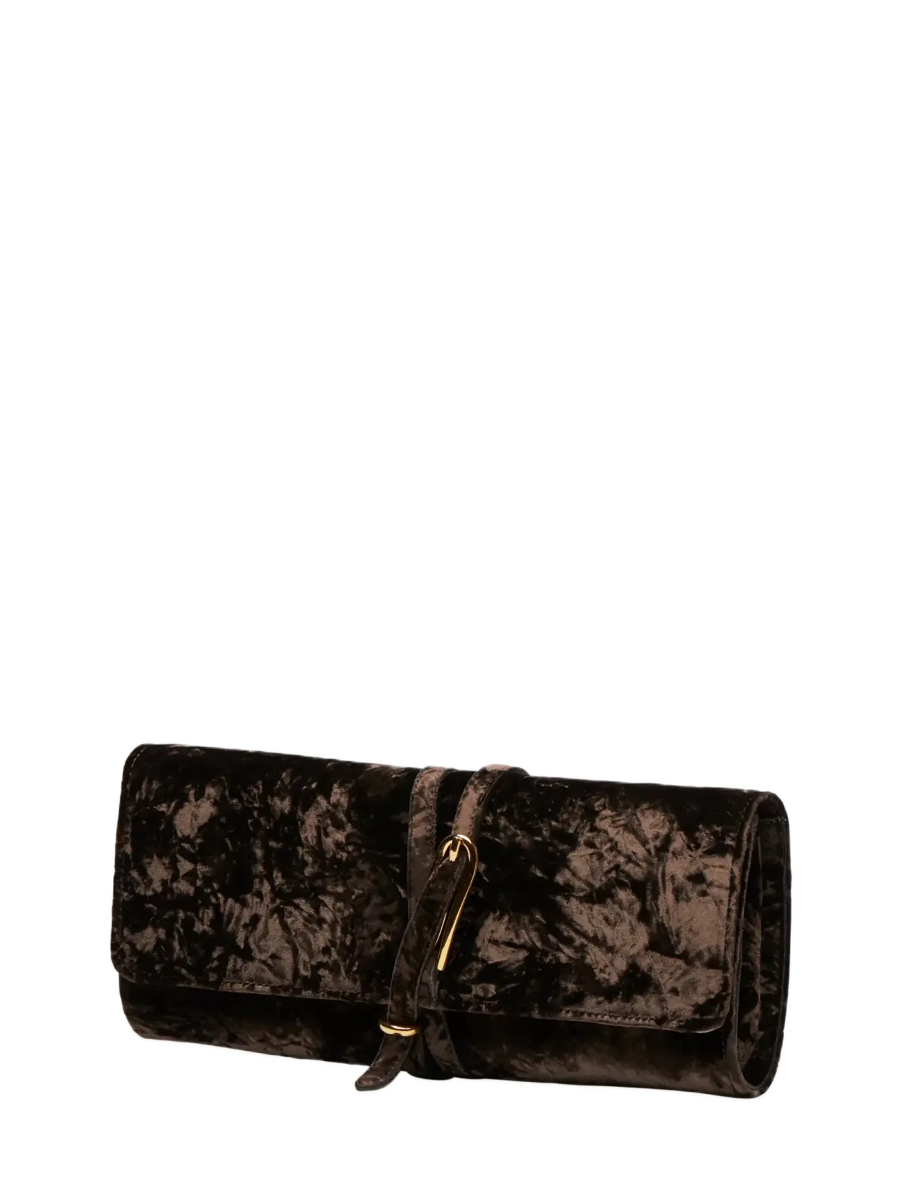 Liffner - BELTED CLUTCH - særlige begivenheder - brown - 2