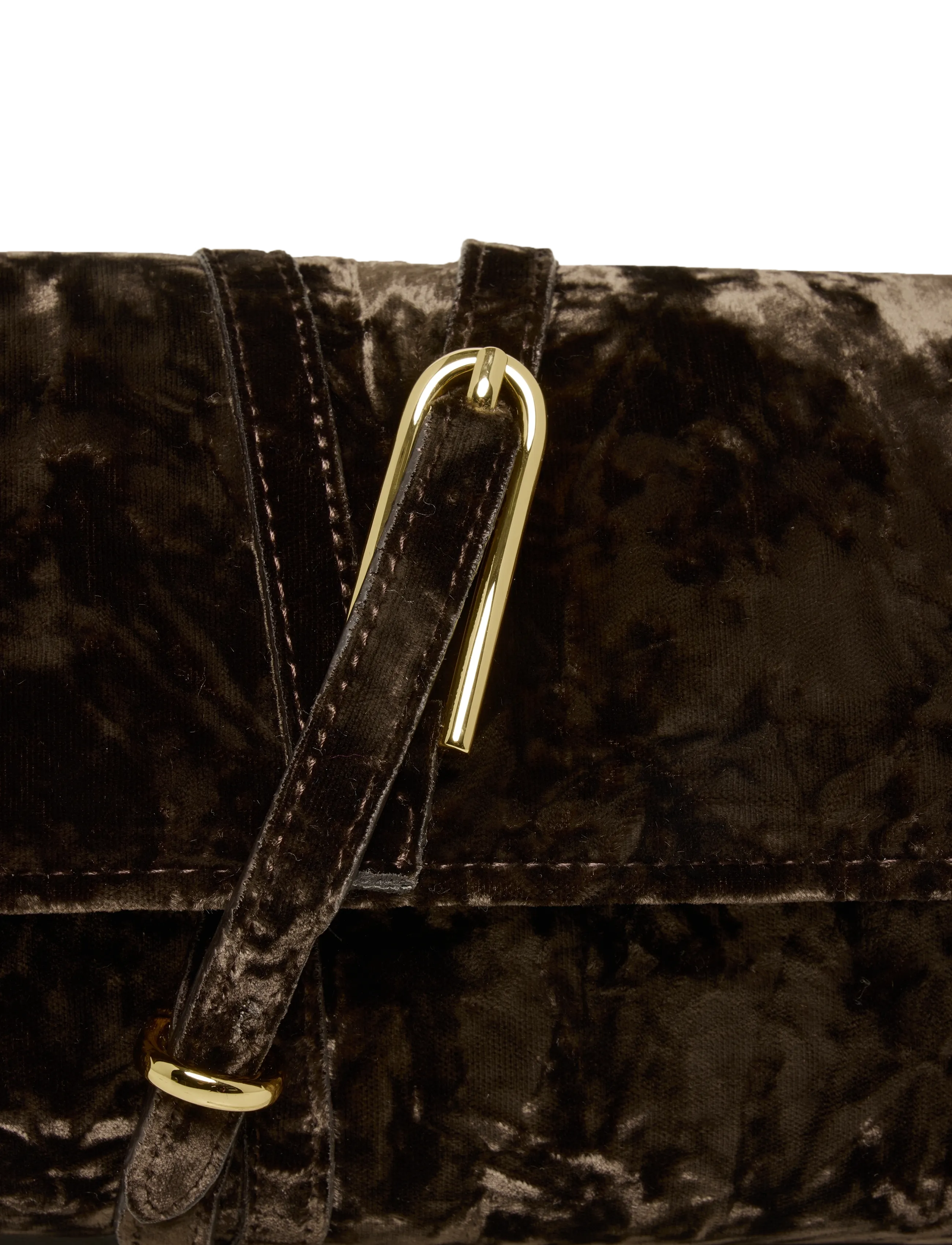 Liffner - BELTED CLUTCH - særlige begivenheder - brown - 3