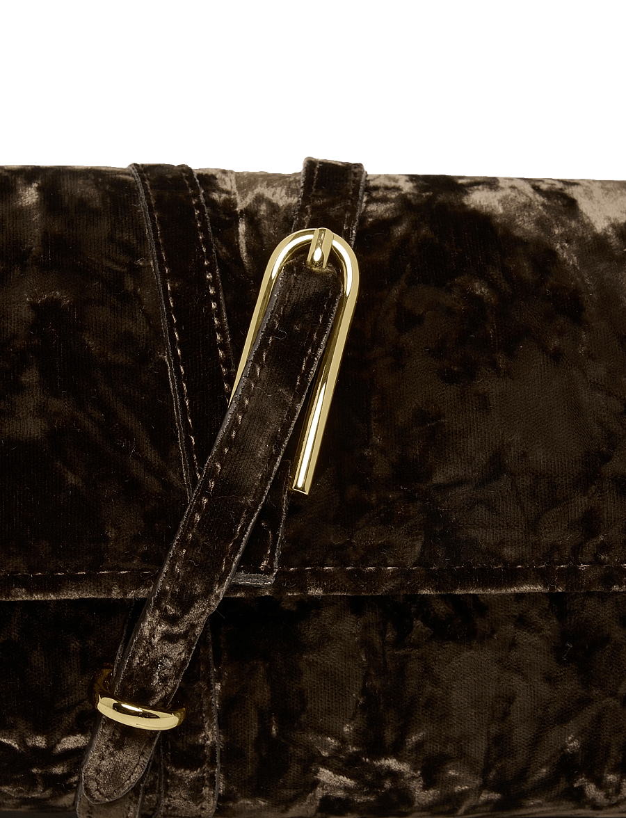Liffner - BELTED CLUTCH - særlige begivenheder - brown - 3