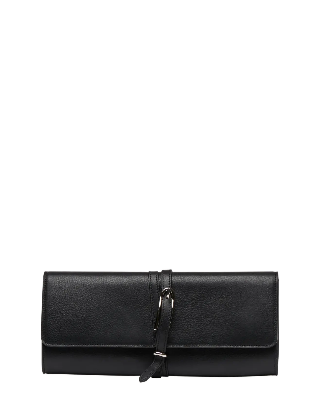 Liffner BELTED CLUTCH - Tasker - BLACK / black