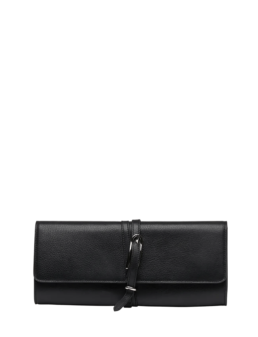 Liffner - BELTED CLUTCH - særlige begivenheder - black - 1