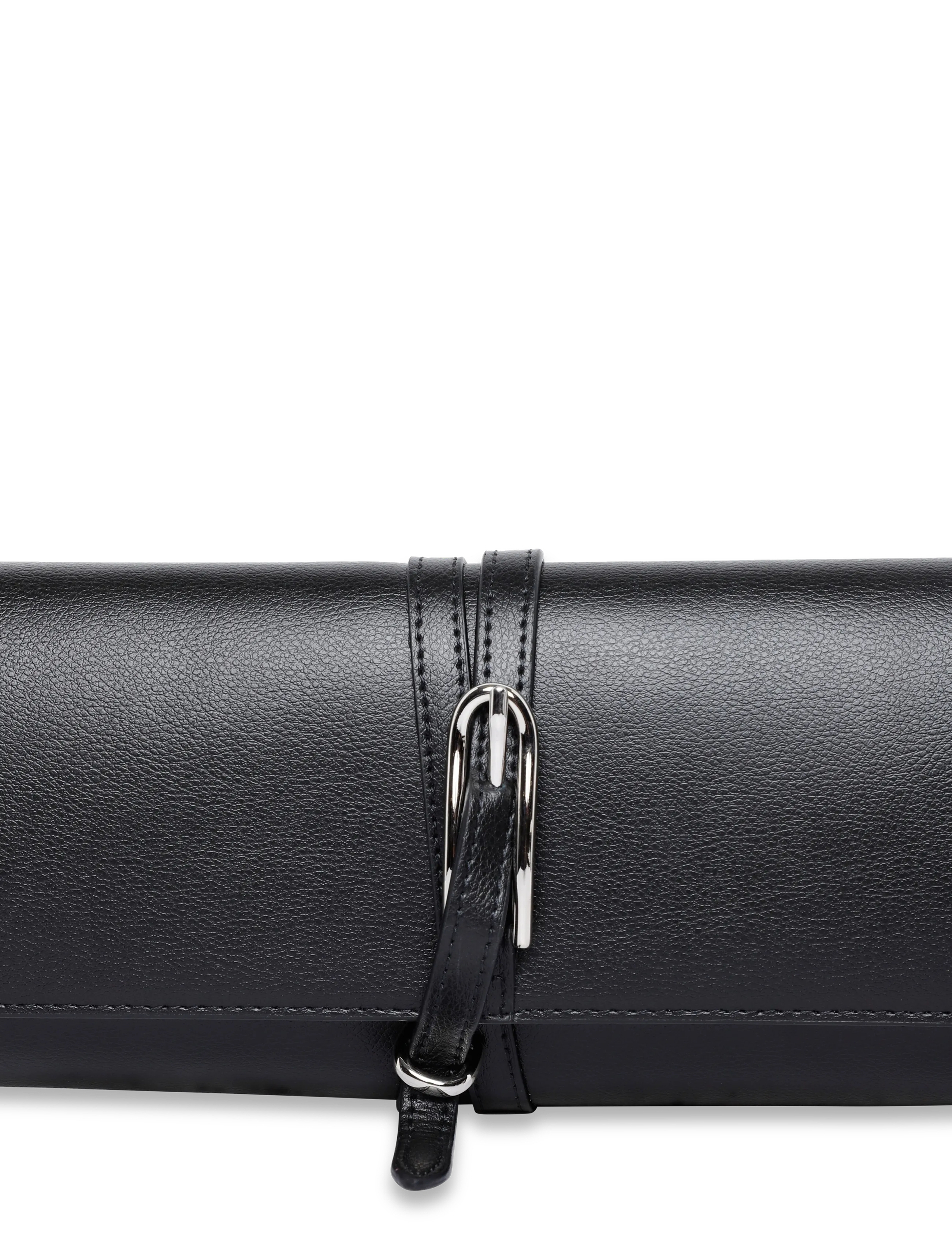 Liffner - BELTED CLUTCH - særlige begivenheder - black - 3