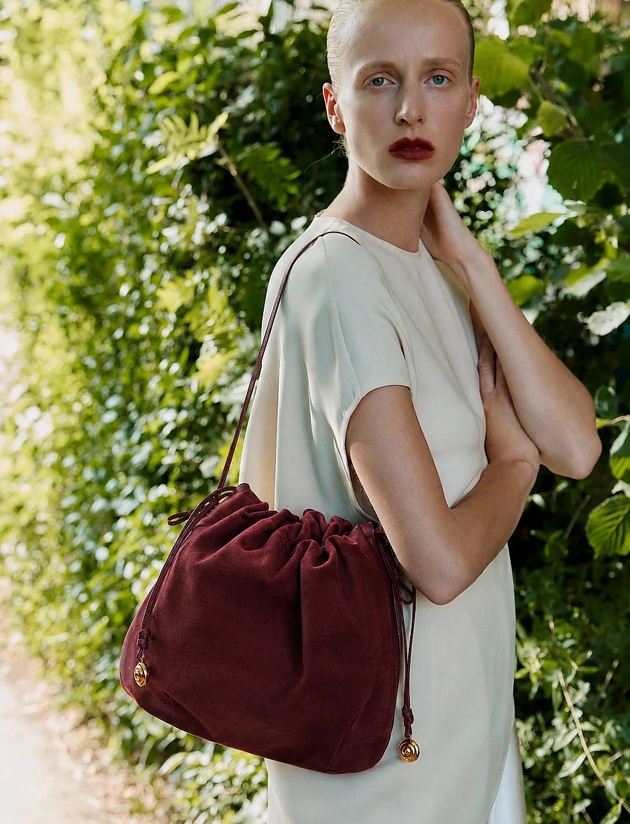 Liffner - CHARM POUCH - besondere anlässe - burgundy - 0