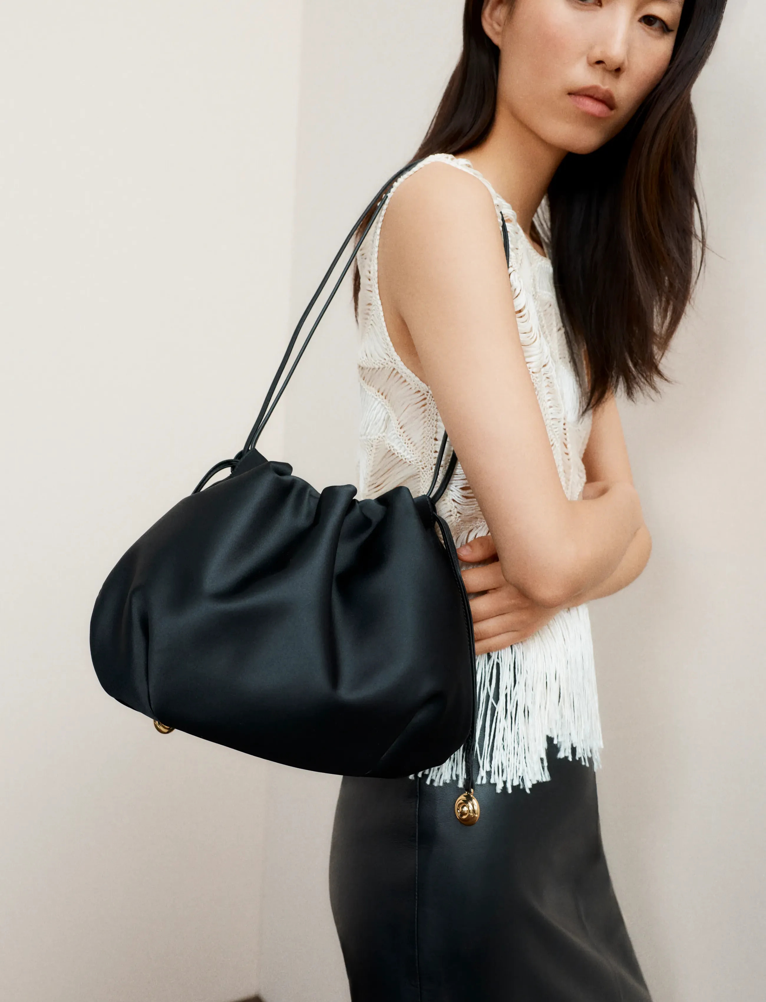 Liffner - CHARM POUCH - mode trends - black - 0