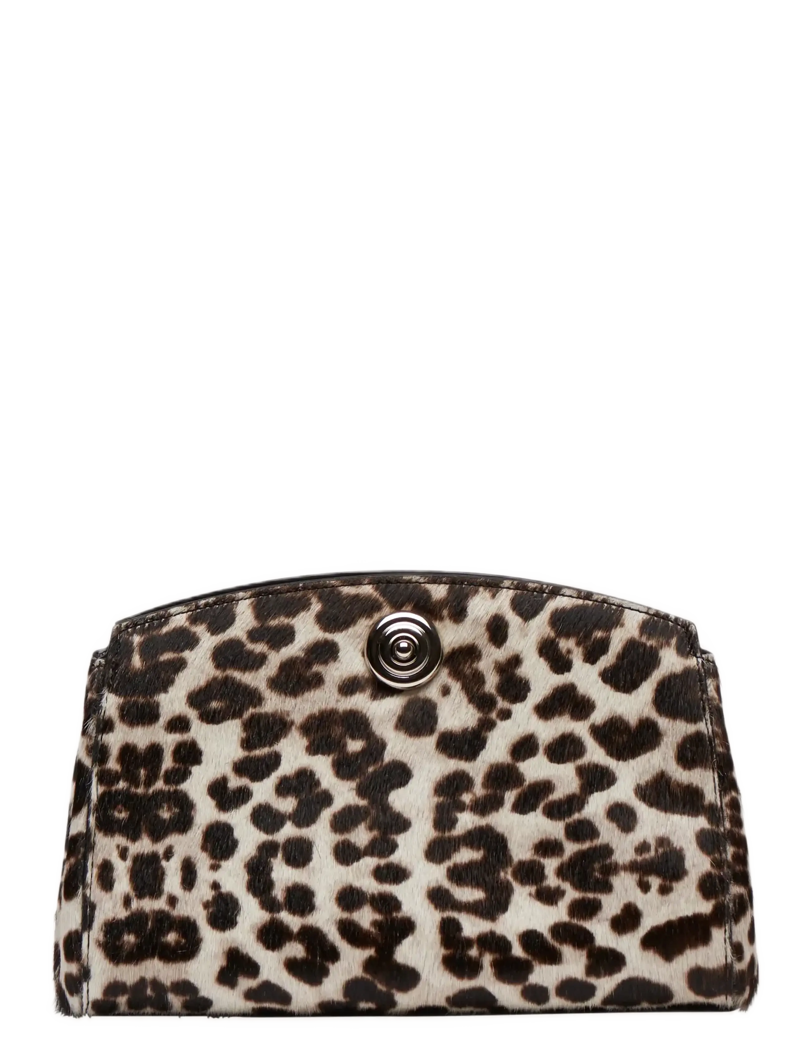 Liffner PUSHLOCK CLUTCH - Tasker - LEOPARD / cream