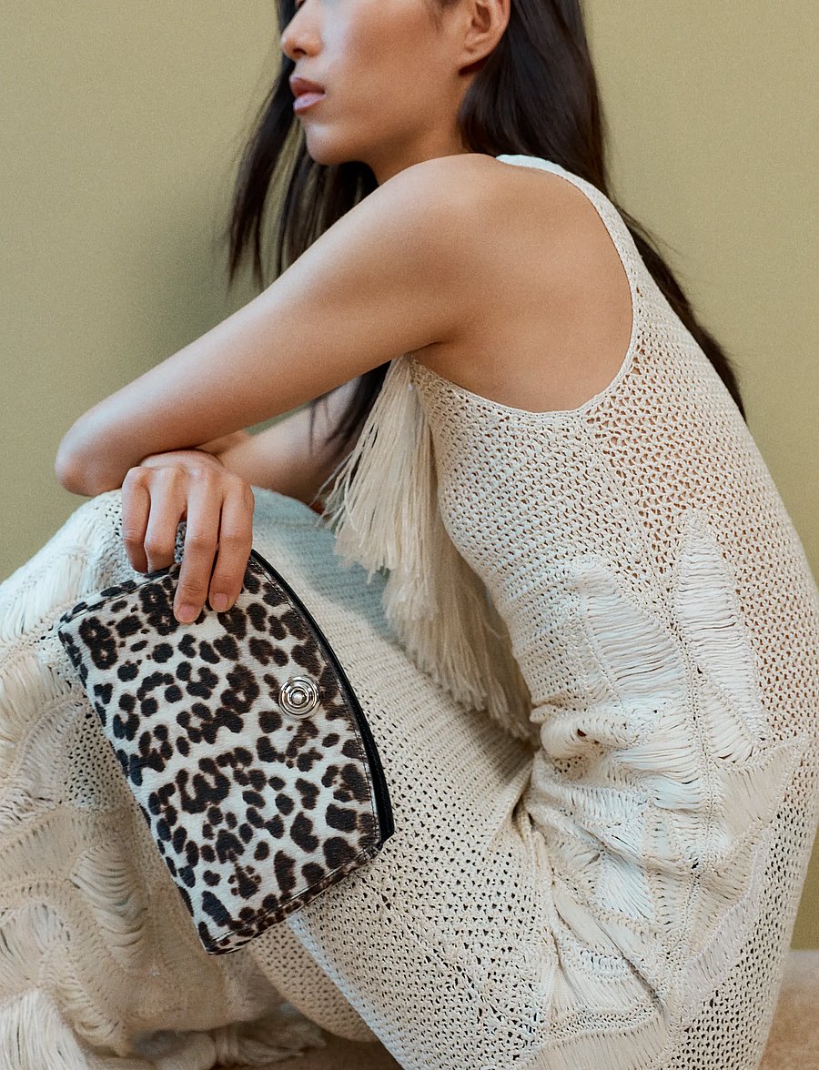 Liffner - PUSHLOCK CLUTCH - særlige begivenheder - leopard - 0