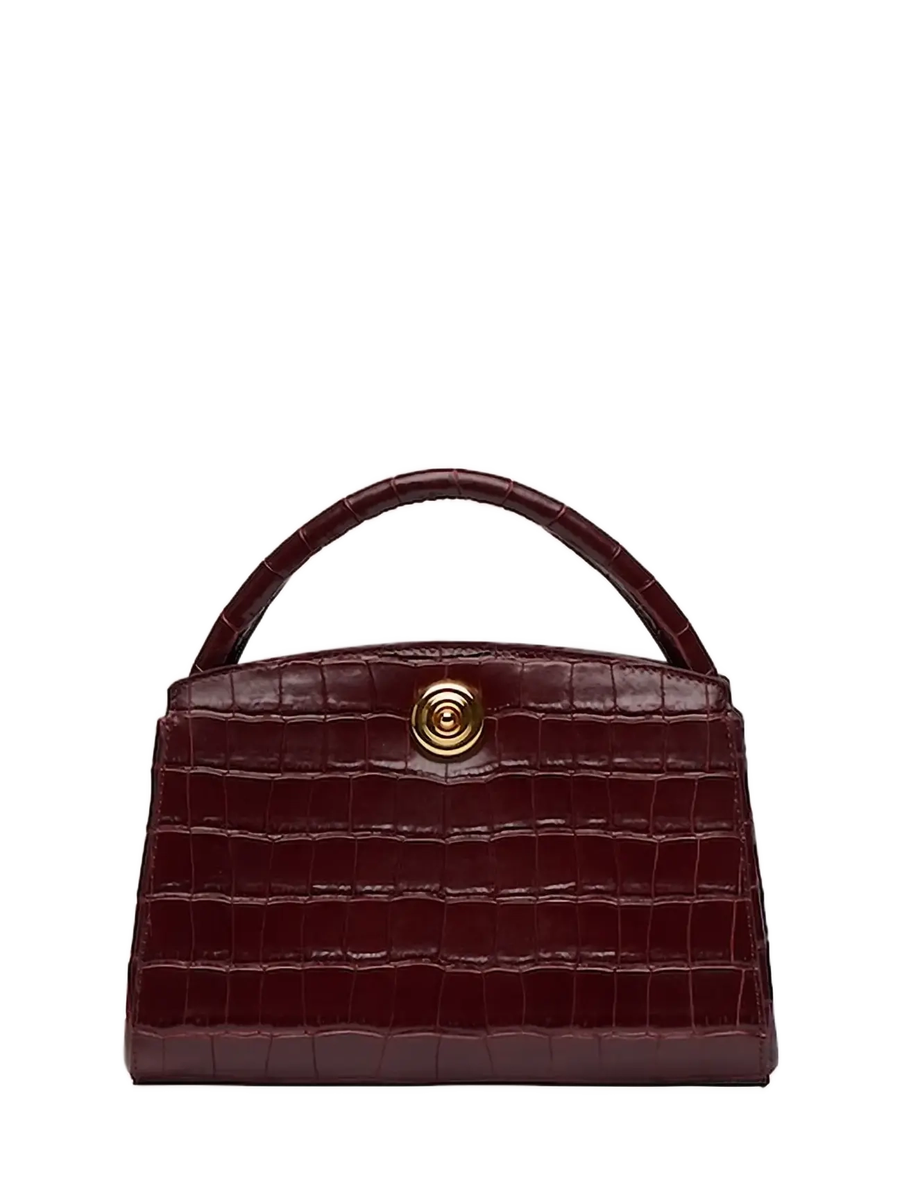 Liffner PUSHLOCK LADY BAG MINI - Taschen - BURGUNDY / burgundy