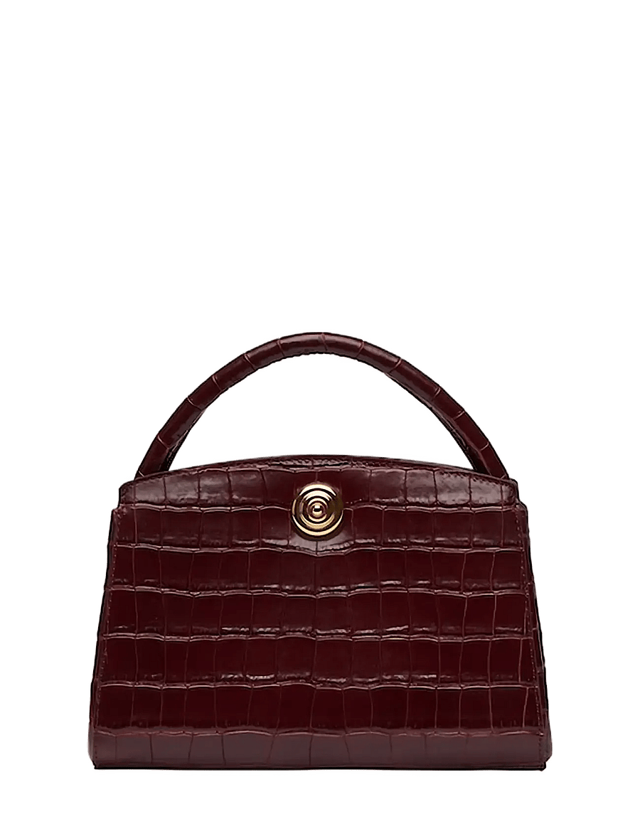 Liffner - PUSHLOCK LADY BAG MINI - besondere anlässe - burgundy - 1