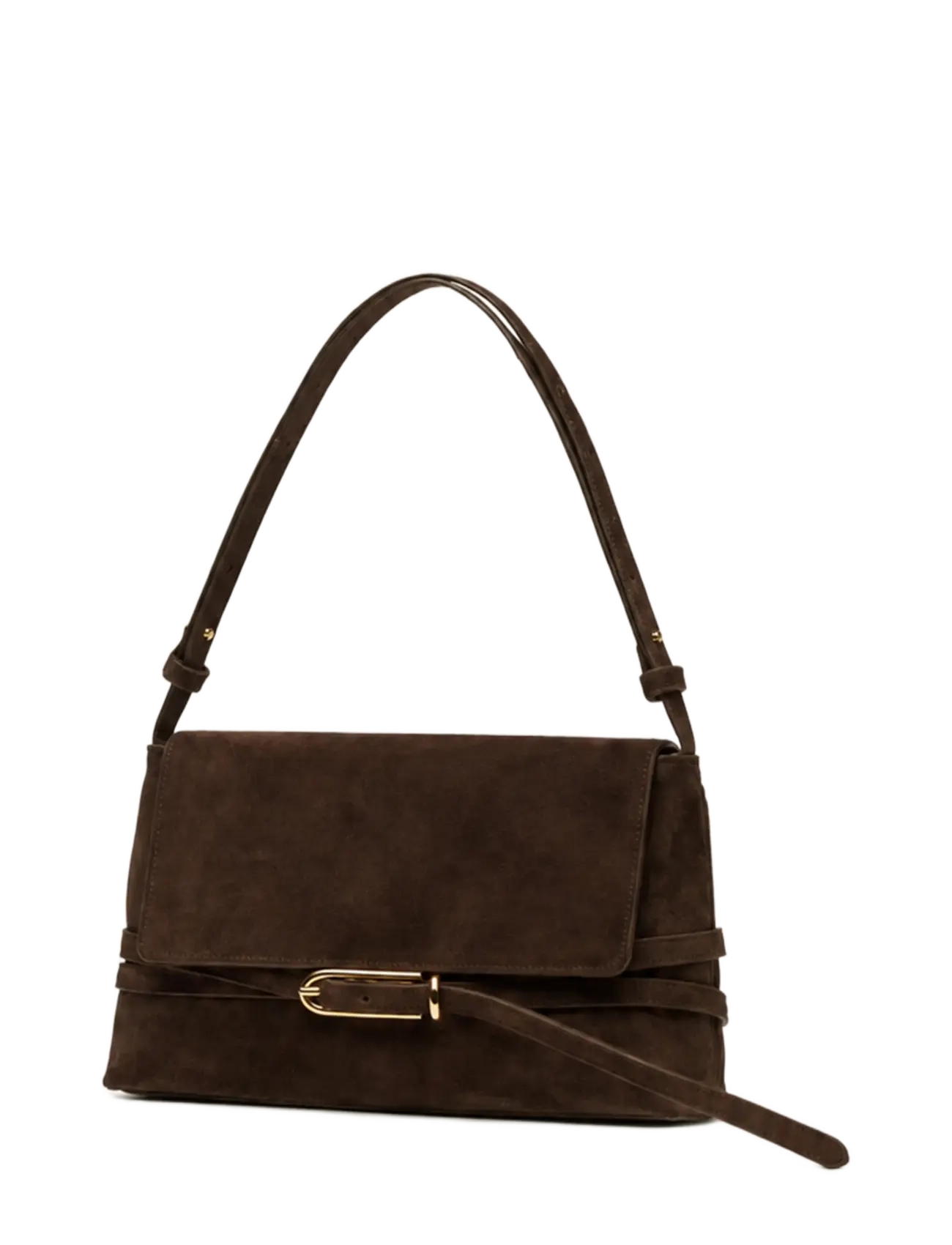 Liffner - BELTED SHOULDER BAG - dark brown - 2
