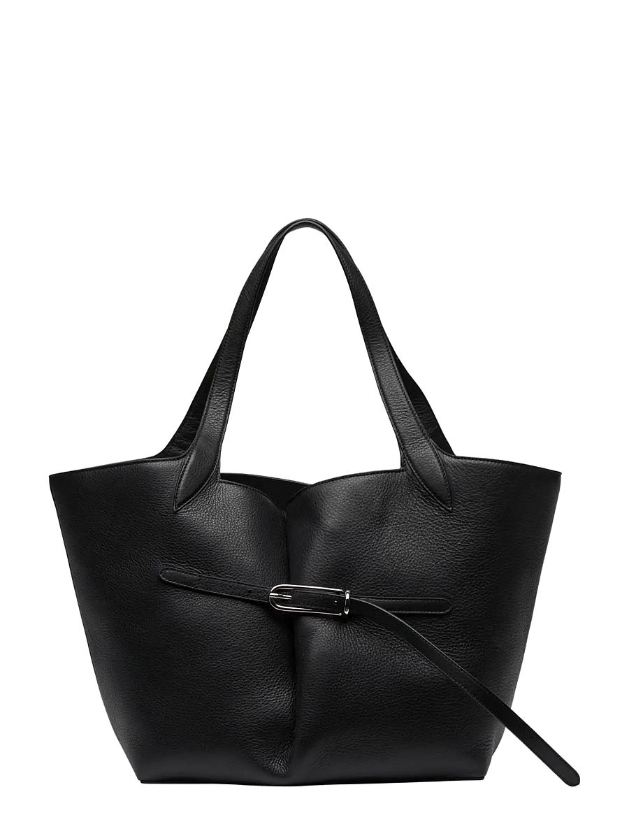 Liffner - BELTED TOTE - black - 1