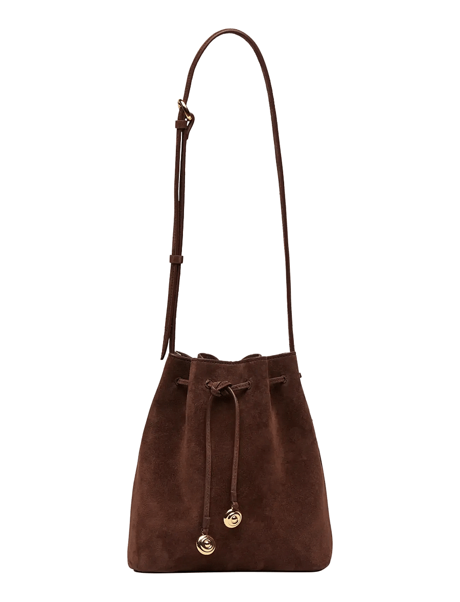 Liffner - CHARM BUCKET SMALL - dark brown - 1