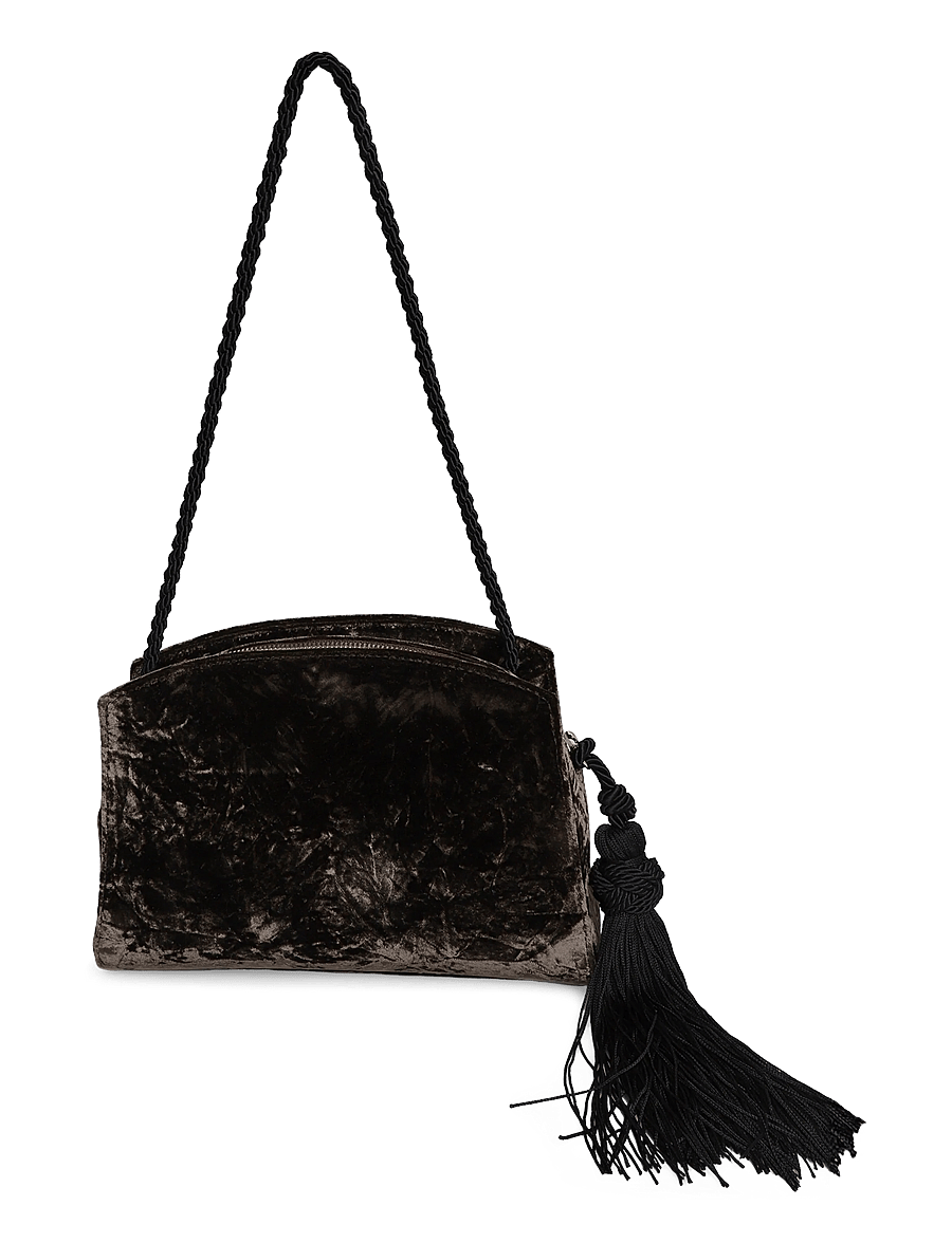 Liffner - TASSEL CLUTCH - modetrender - brown - 1