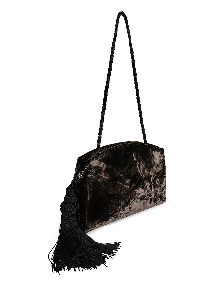Liffner - TASSEL CLUTCH - modetrender - brown - 3