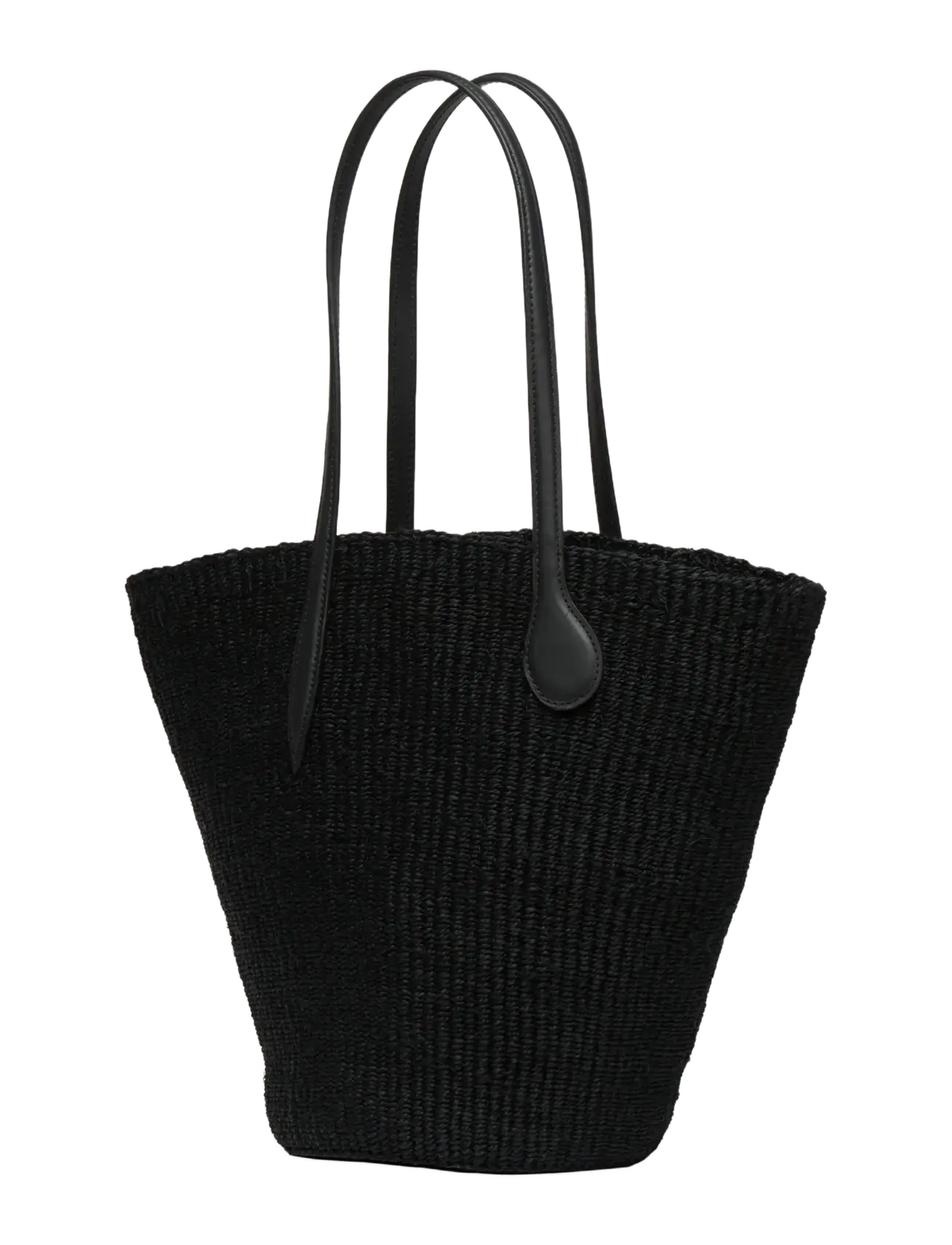 Liffner - STRAW BASKET - totes - black - 2