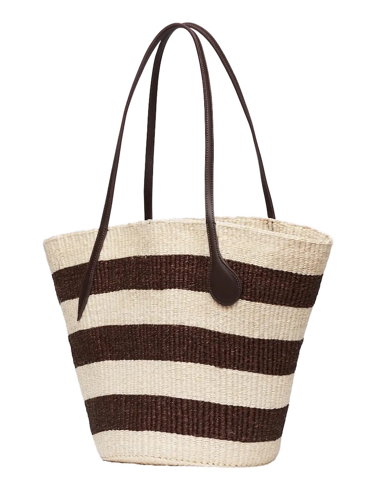 Liffner - SPROUT BASKET LARGE - vinsældir í tísku - dark brown/cream - 2