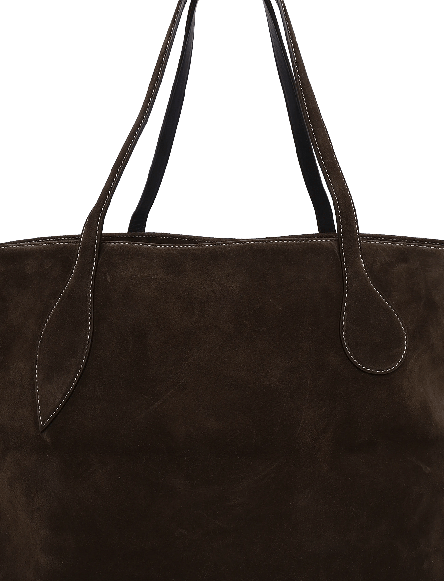Liffner - MEGA SPROUT TOTE - tote bags - dark brown - 4