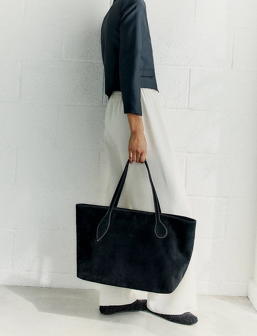 Liffner - MEGA SPROUT TOTE - tote bags - black - 0