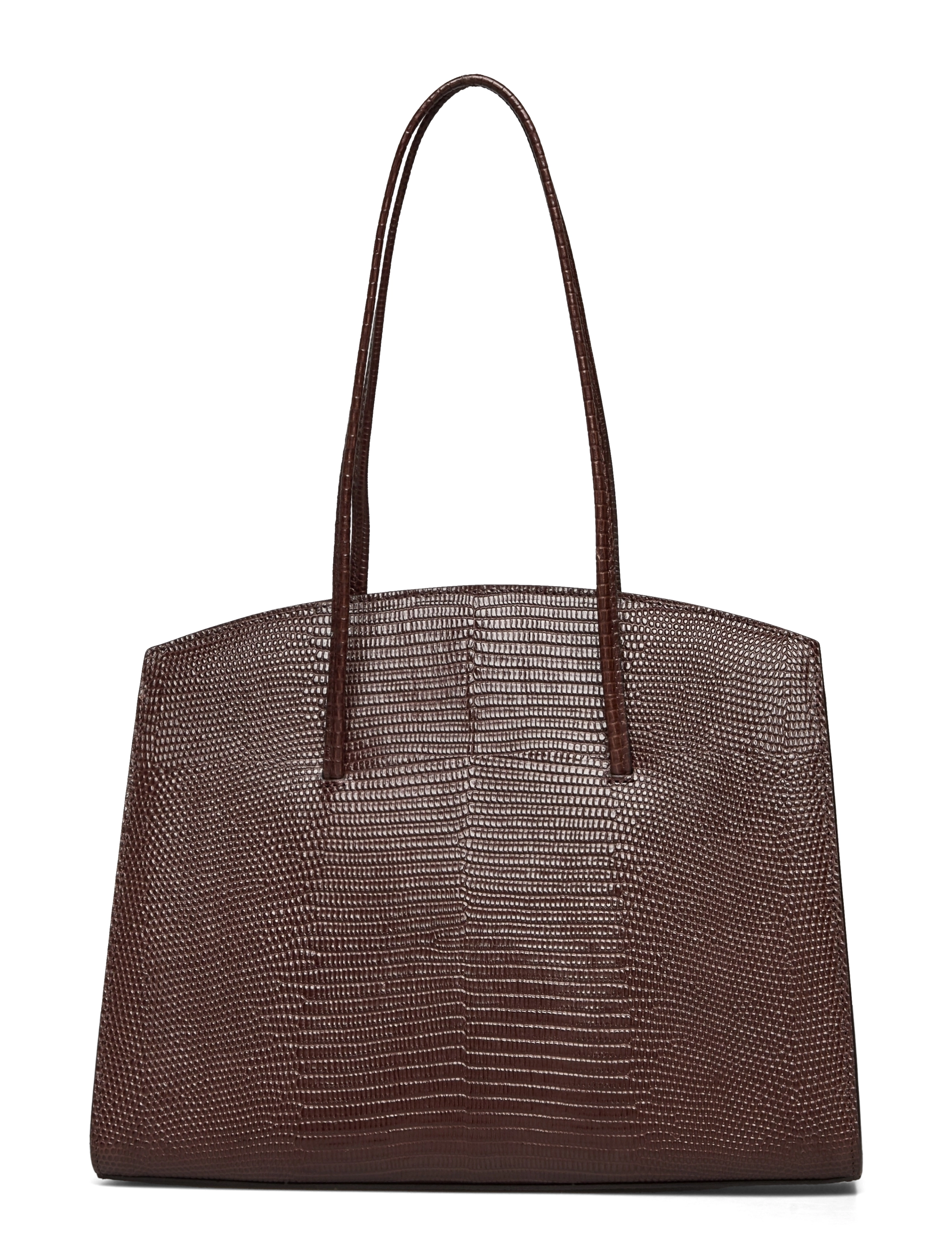 Little Liffner - DOUBLE CHAINED MINIMAL TOTE - dark brown - 1