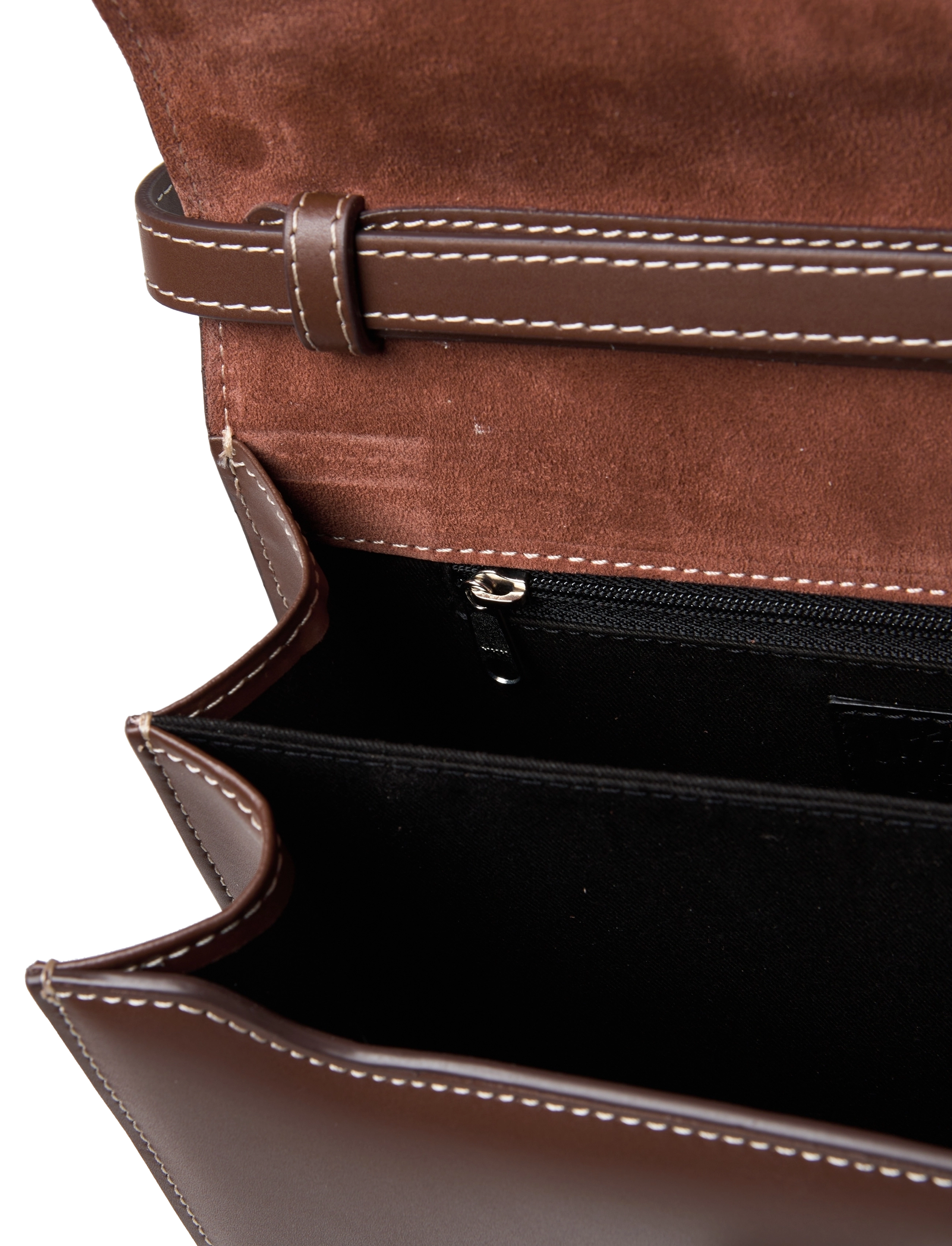 Liffner - BELTED BUCKET BAG - chocolate - 3