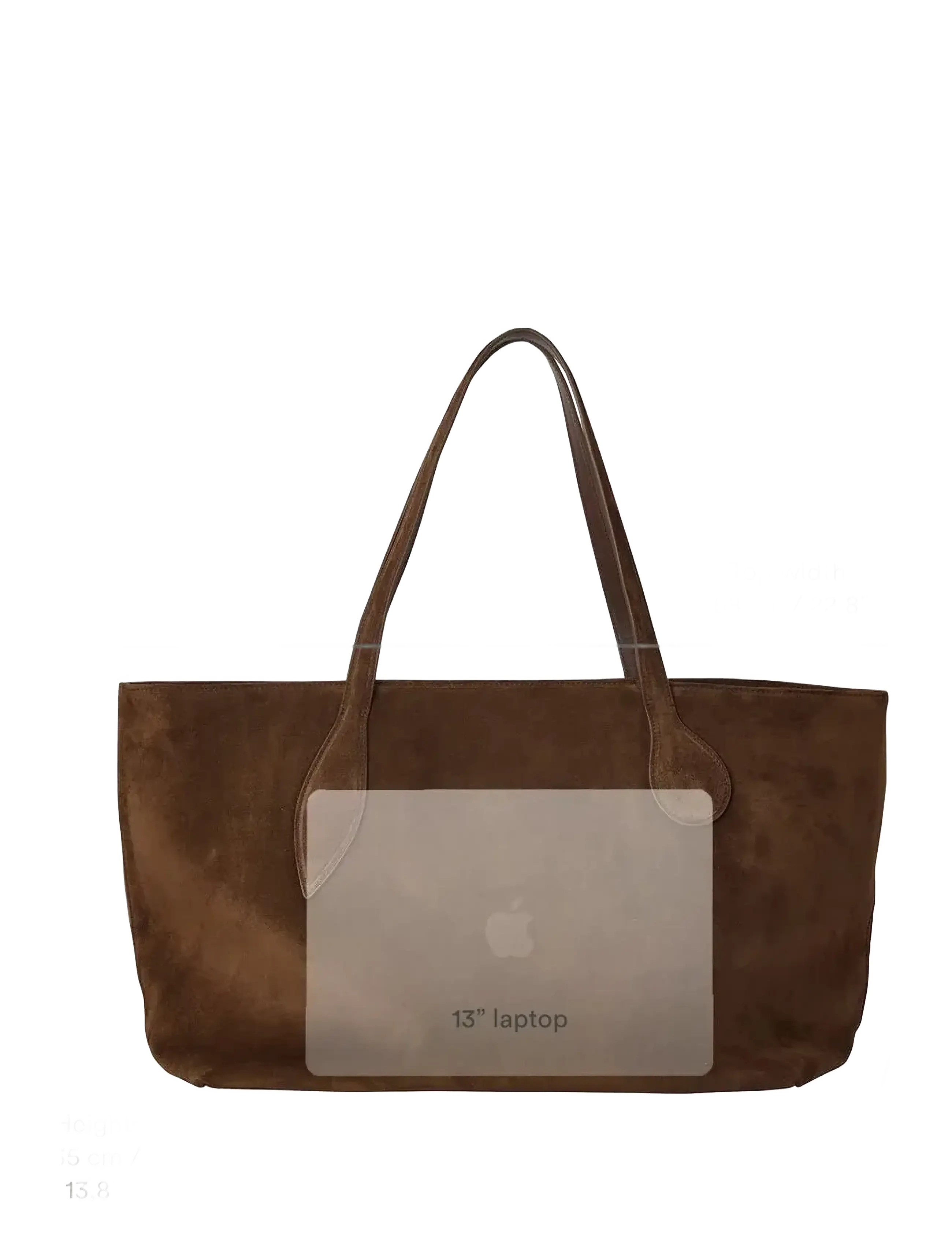 Liffner - MEGA SPROUT TOTE - shoppers - dark brown - 3