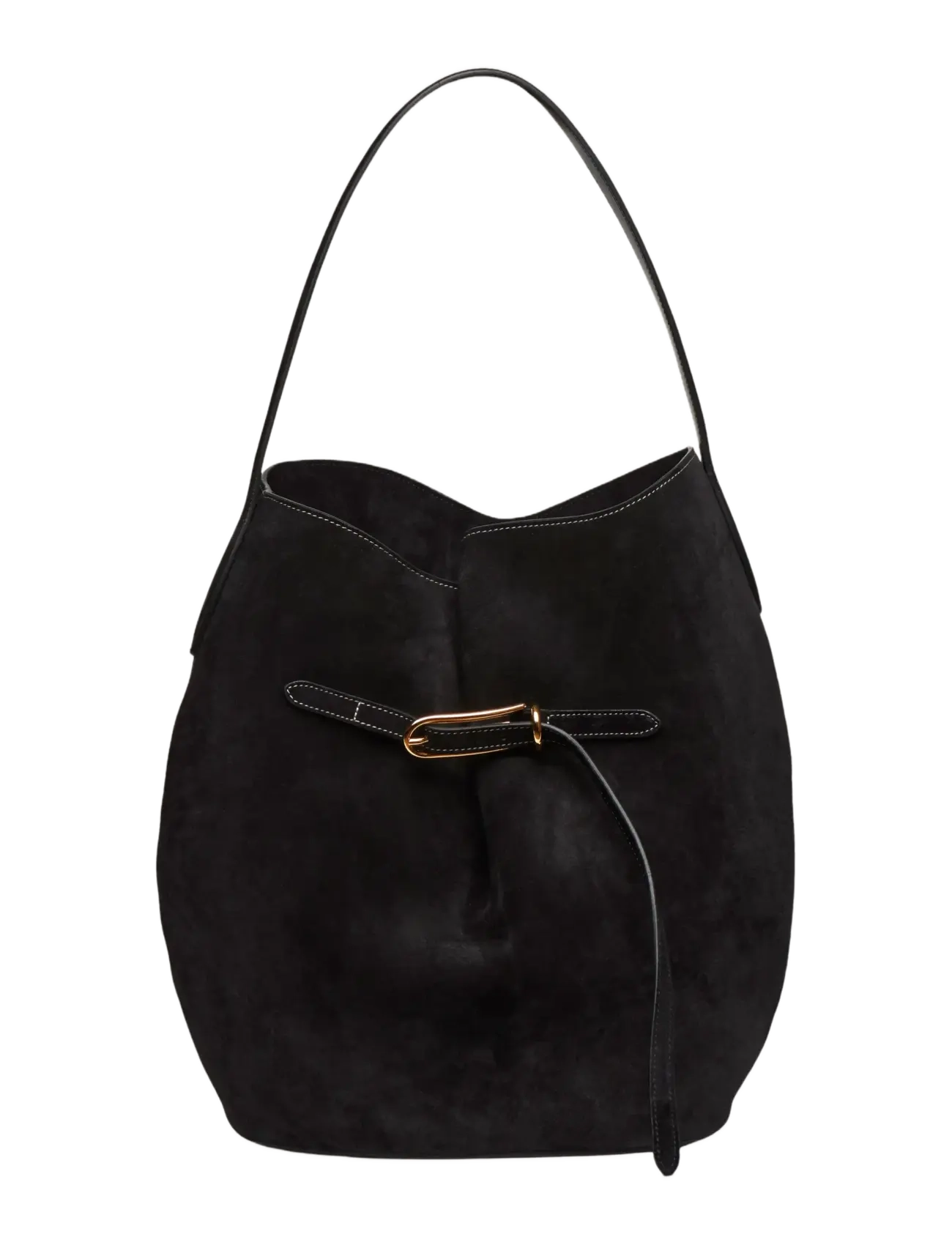 LIFFNER Belted Bucket Tasche Large Schwarz - One Size - Damen