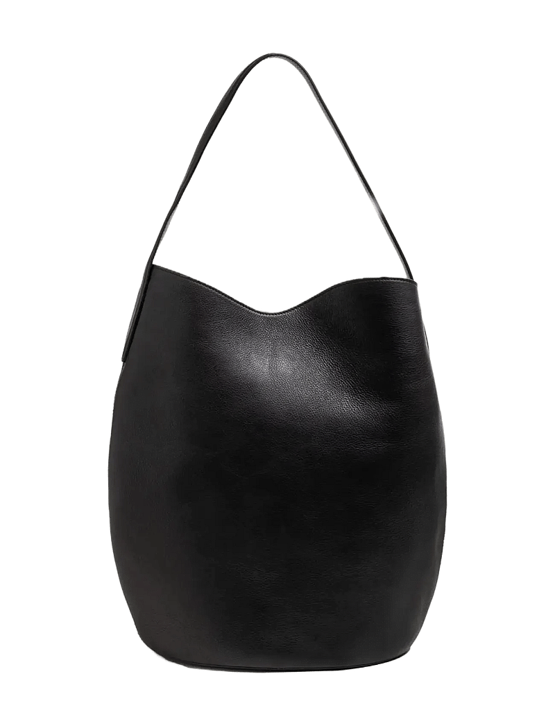 Liffner - BELTED BUCKET BAG LARGE - shoppers - black - 2