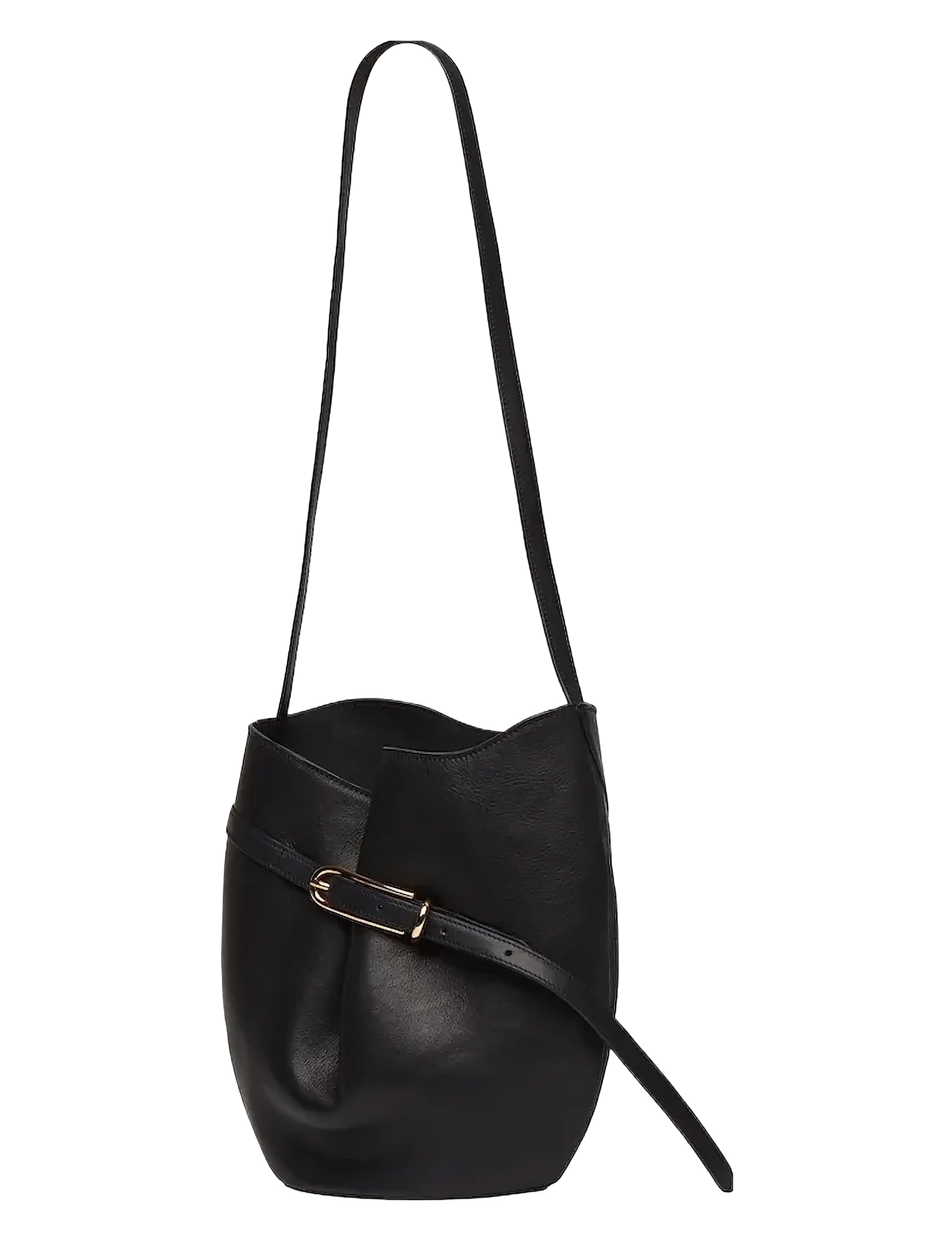 Liffner - BELTED BUCKET BAG - black - 1