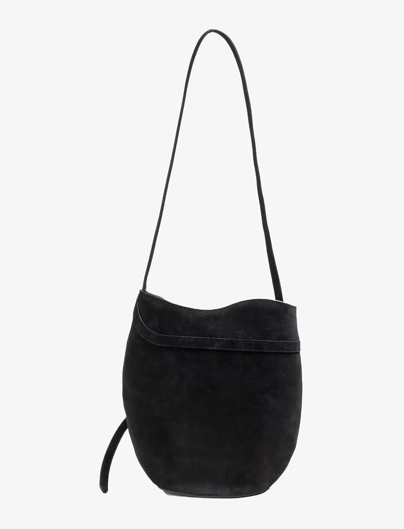 Liffner - BELTED BUCKET BAG - top handle - black - 2